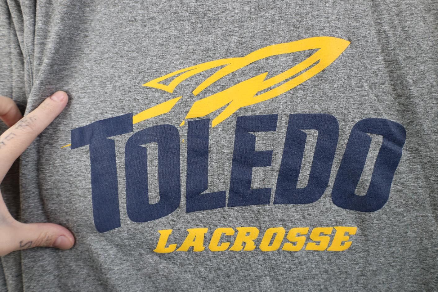 Nike Nike University of Toledo Lacrosse Long Sleeve T-Shirt Size US L / EU 52-54 / 3 - 5 Thumbnail