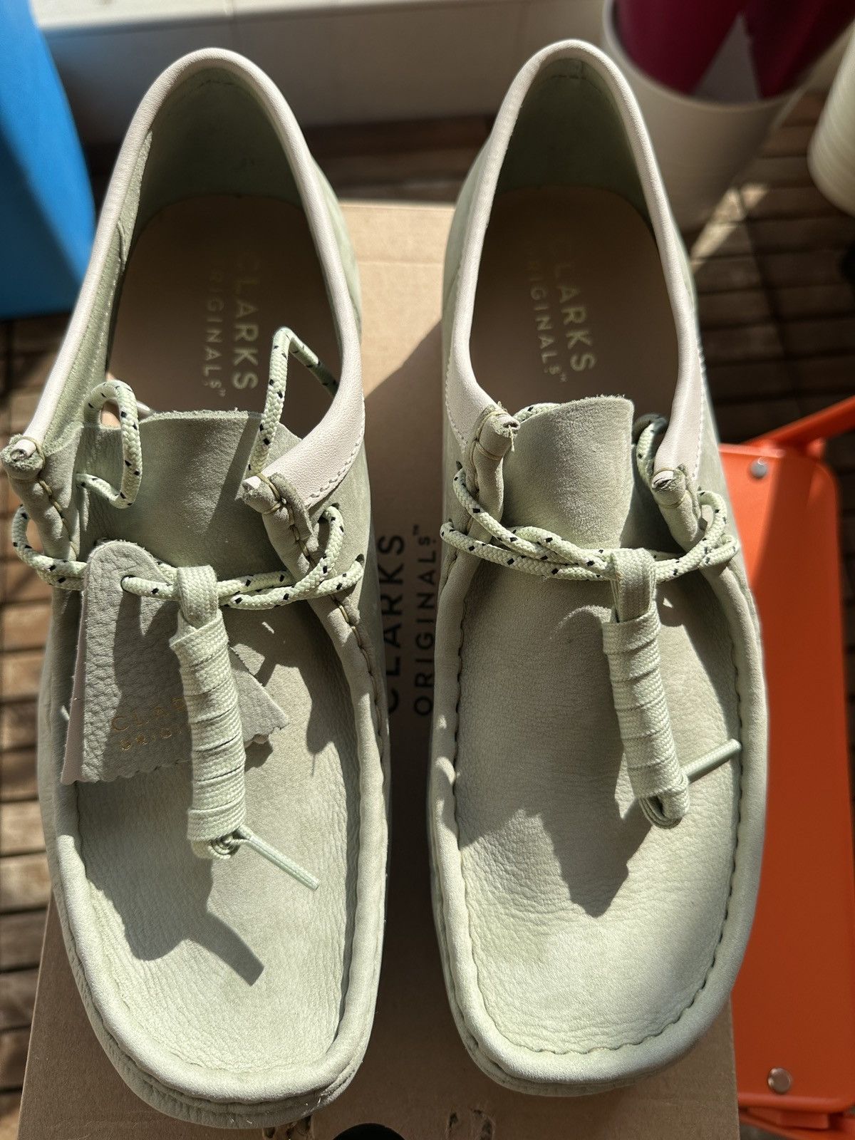 Clarks Clarks Wallabee Mint Color 44/11US Size US 11 / EU 44 - 4 Thumbnail