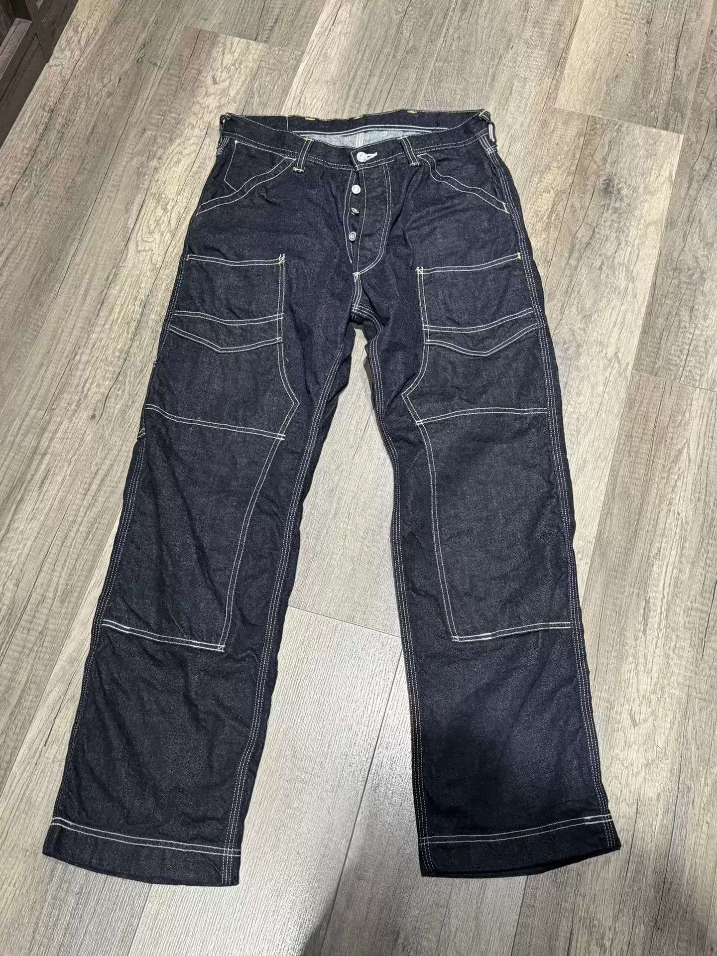 image of Freewheelers Tannin Downhole Trousers in Blue, Men's (Size 32)
