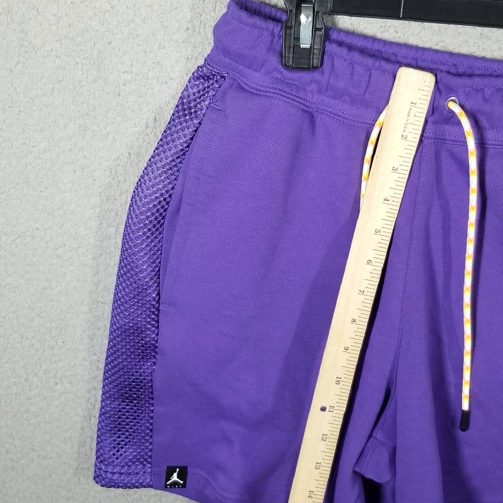 Nike Nike Jordan Shorts Bermuda Herren Kurze Hose DM3009-579 Jumpman 579 DM3009-579 Shorts Purple Lila Size S Size US 29 - 5 Thumbnail