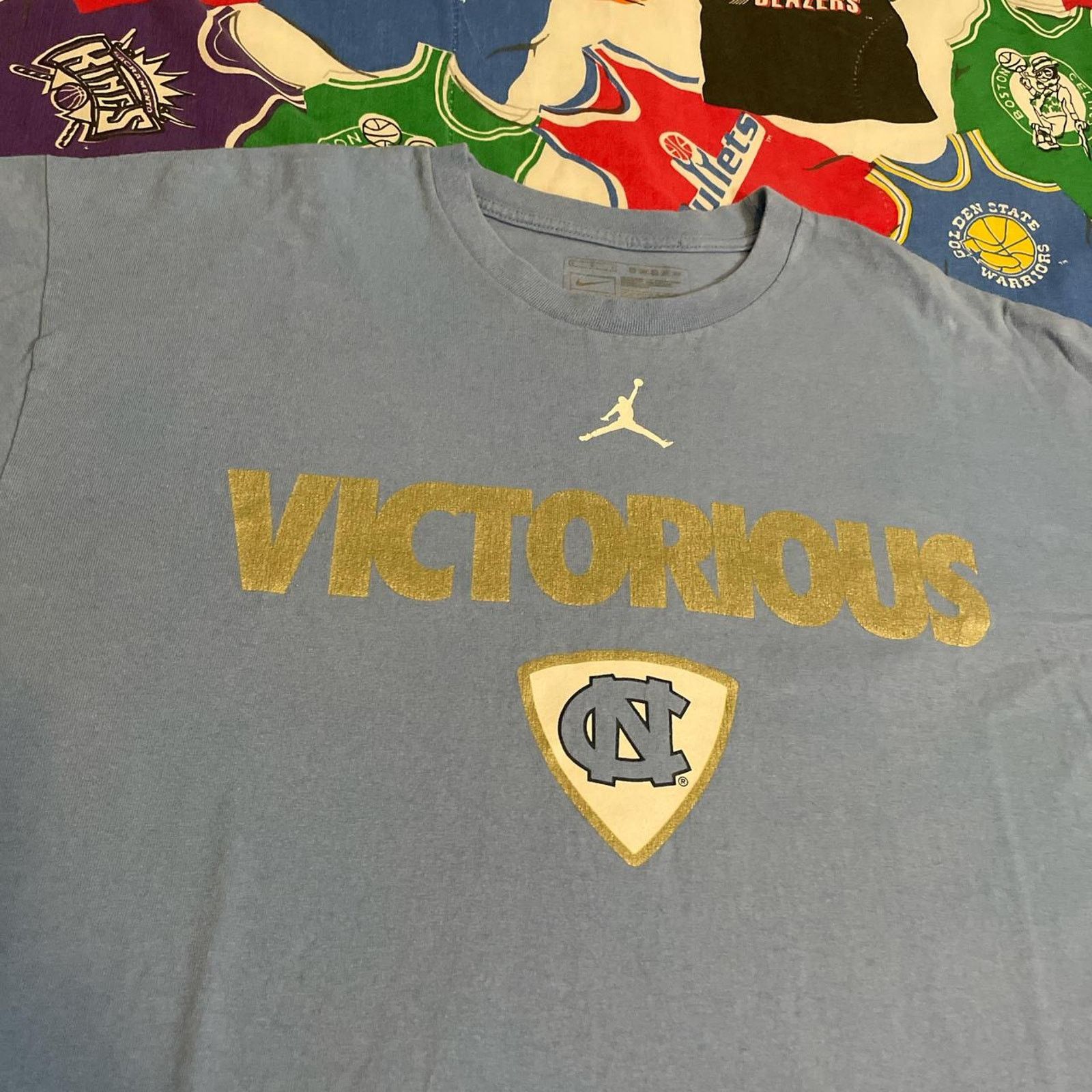 NCAA × Nike Y2K 2009 NCAA North Carolina UNC Tar Heels Basketball Tee Size US L / EU 52-54 / 3 - 3 Thumbnail