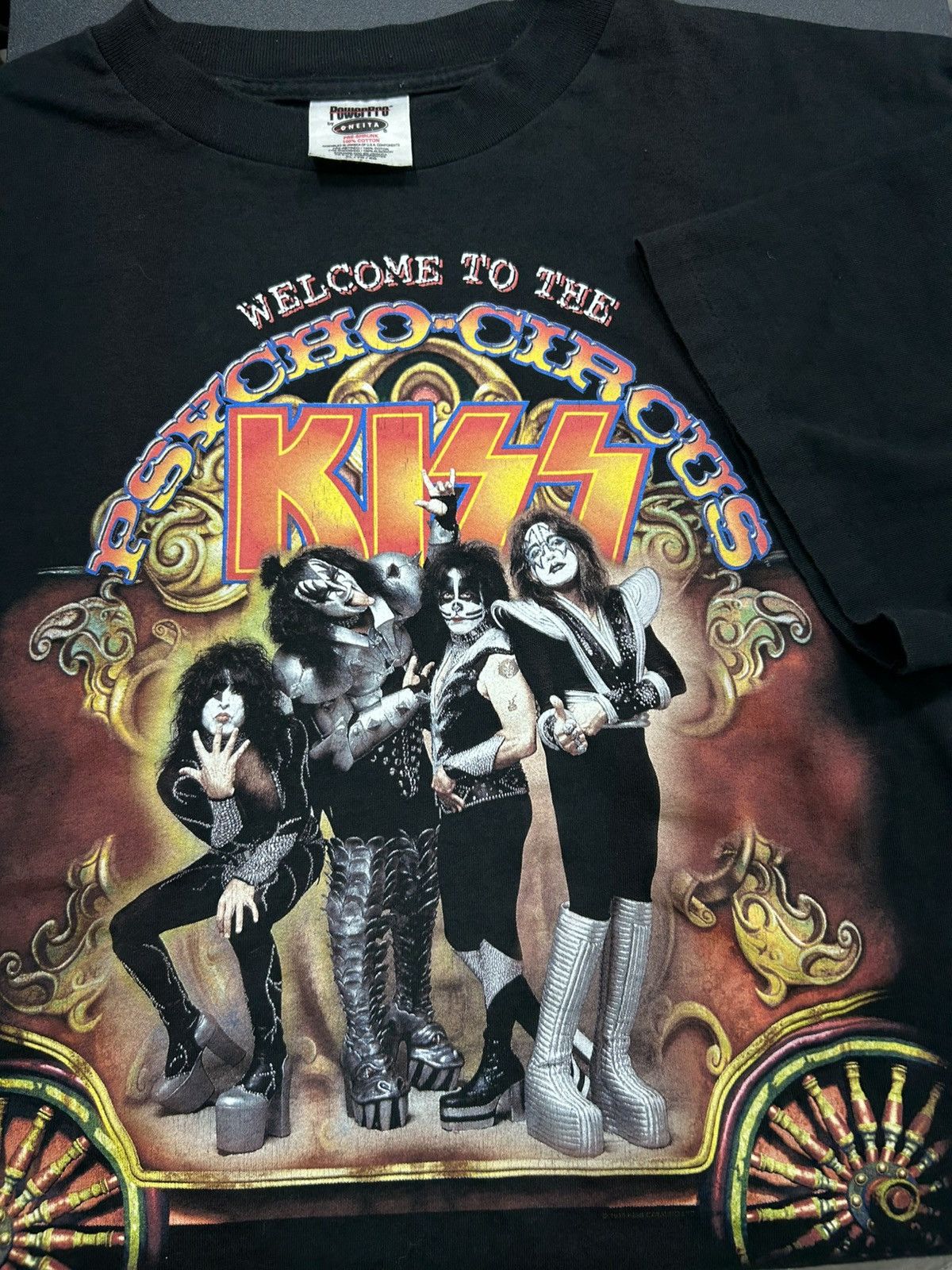 Band Tees × KISS × Vintage 1998 Kiss Psycho Circus Size US XL / EU 56 / 4 - 2 Thumbnail