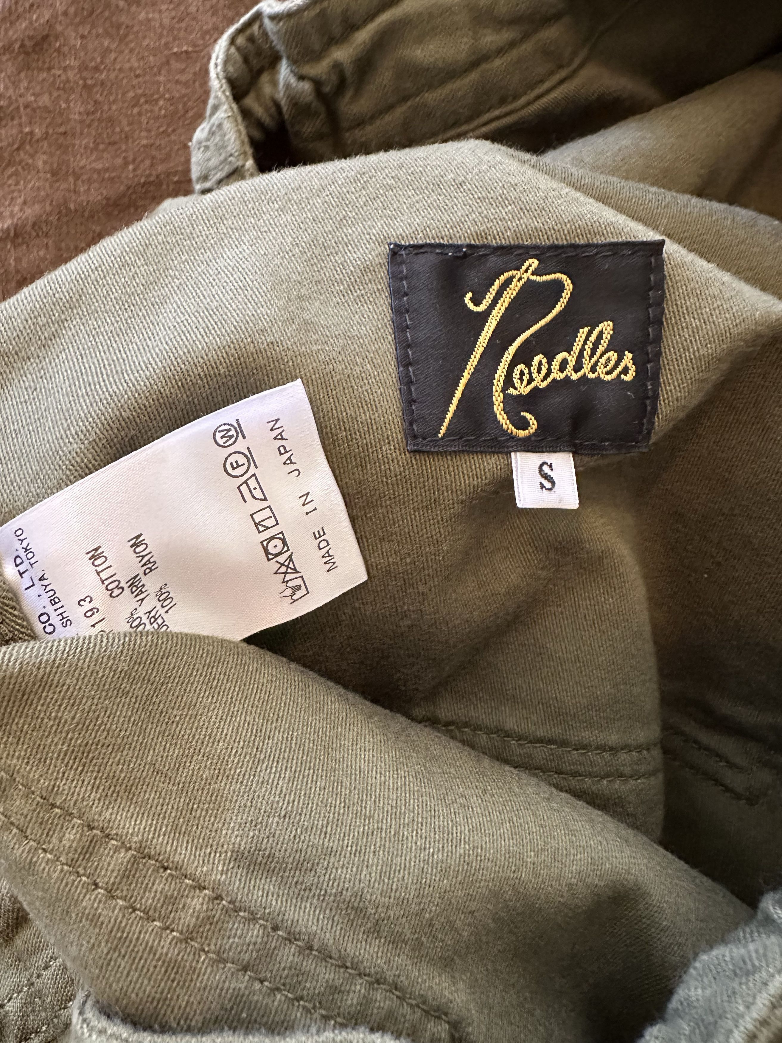 Needles NEEDLES Olive String Fatigue Trousers Size US 32 / EU 48 - 5 Thumbnail