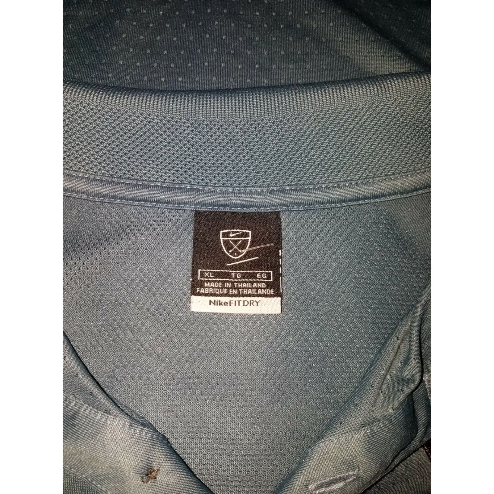 Vintage Nike Polo Golf Shirt NikeFit Dry Men's XL Blue Golf Apparel Size US XL / EU 56 / 4 - 5 Thumbnail