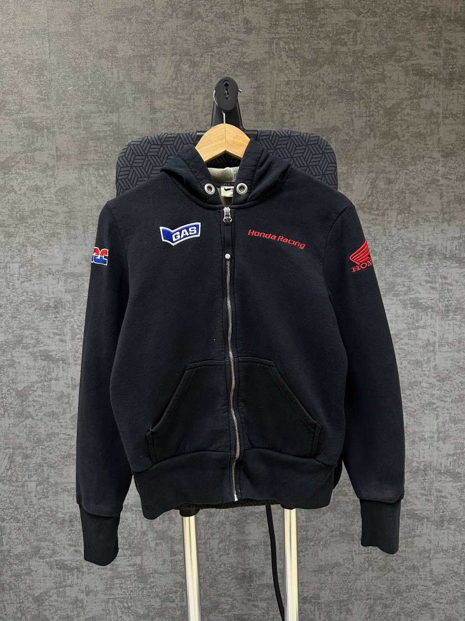Honda × Vintage Vintage Honda HCR Gas Racing Hoodie Size L / US 10 / IT 46 - 3 Thumbnail