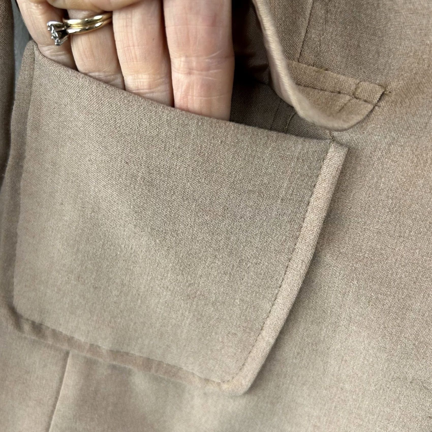 Vintage Jules Leopold Blazer Women PS Beige Button Short Sleeve Per Pes Petite Regular Basic Jacket Vintage No 70s Size S / US 4 / IT 40 - 6 Thumbnail