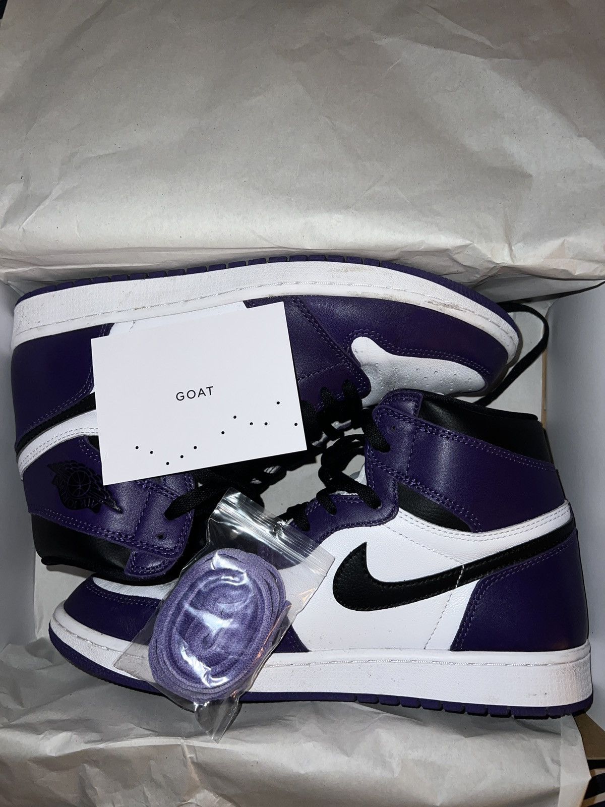 Jordan Brand Jordan 1 Court Purple Size US 10 / EU 43 - 5 Thumbnail
