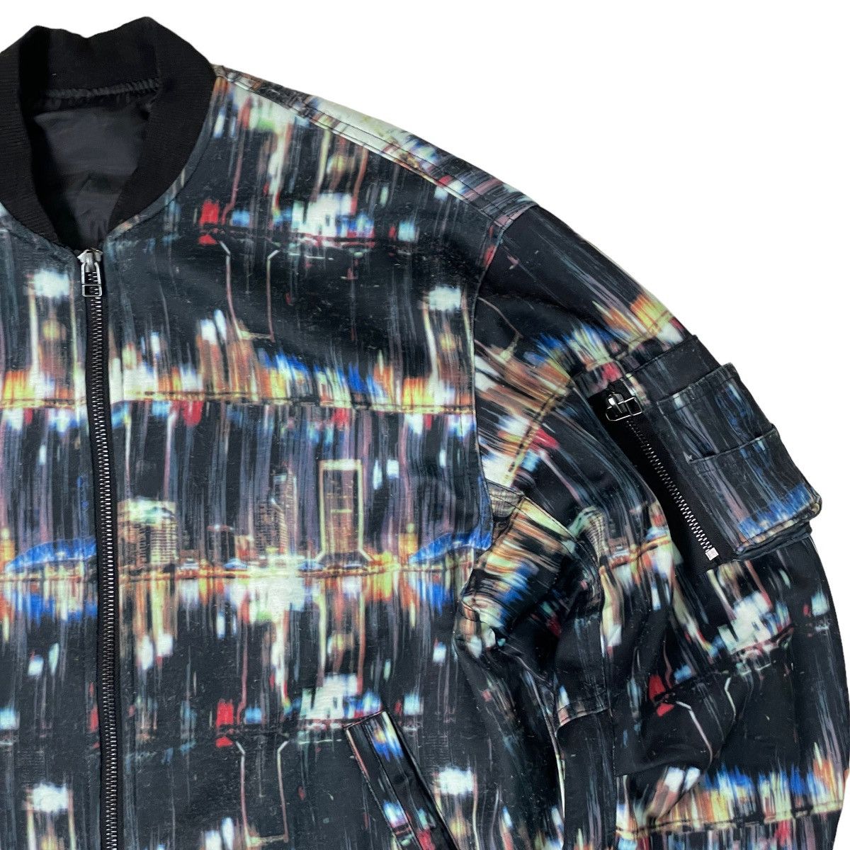 Japanese Brand Light Motion On Building Tactical Bomber Jacket Size US M / EU 48-50 / 2 - 5 Thumbnail