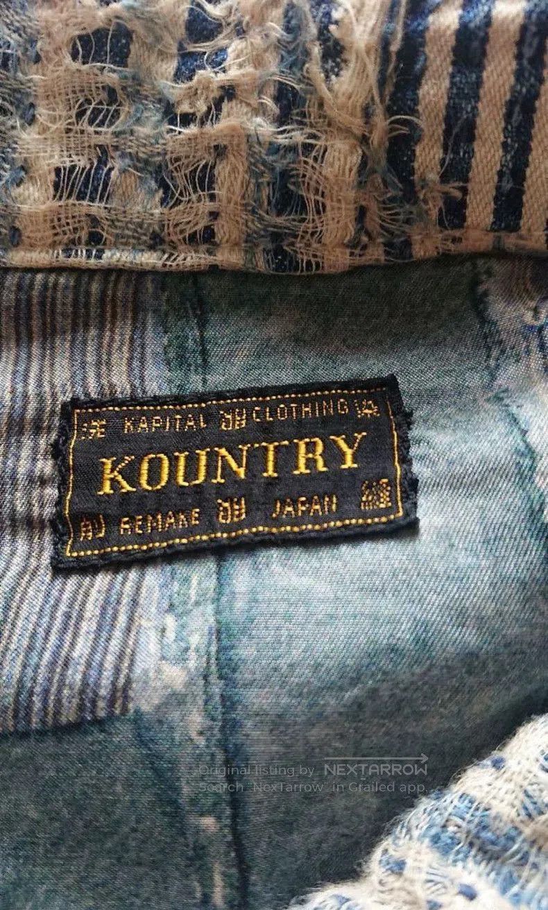 Kapital KAPITAL LIBERTY BORO ZIPUP Blouson. Size US XL / EU 56 / 4 - 4 Thumbnail