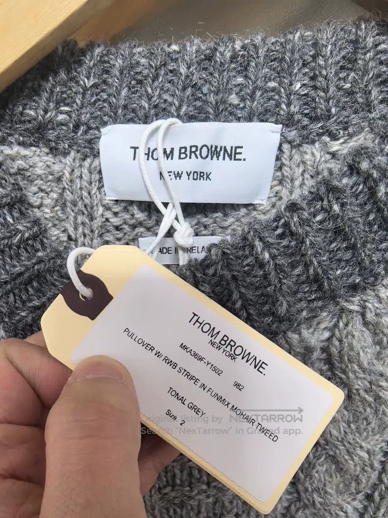 Thom Browne Thom Browne Wool Sweater Size US M / EU 48-50 / 2 - 4 Thumbnail