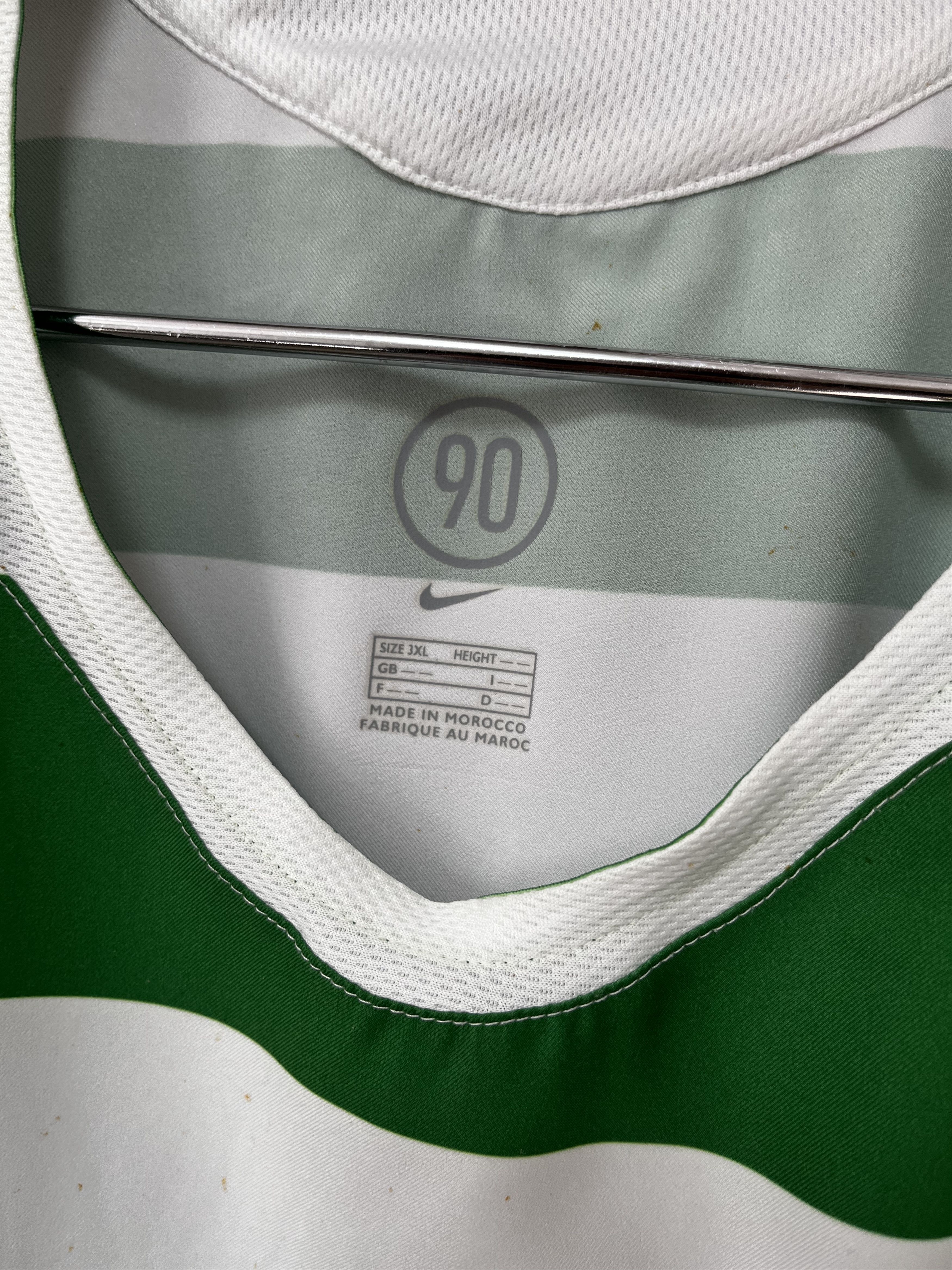Nike ⚽️ CELTIC 2005/06 NIKE HOME FOOTBALL JERSEY SOCCER SHIRT Size US XXL / EU 58 / 5 - 6 Thumbnail