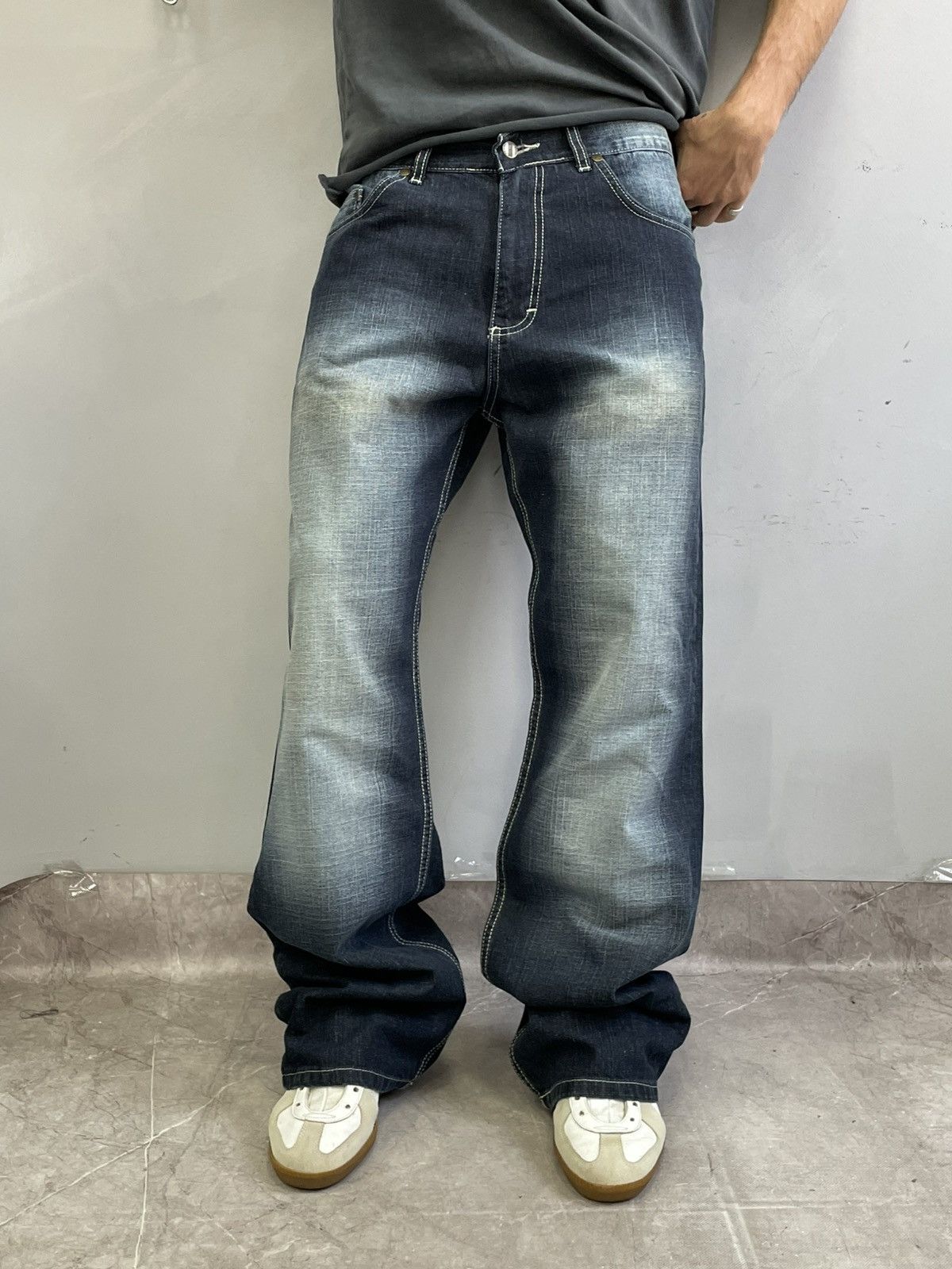 Diesel Diesel style washed wide leg baggy rap pants Size US 32 / EU 48 - 1 Thumbnail