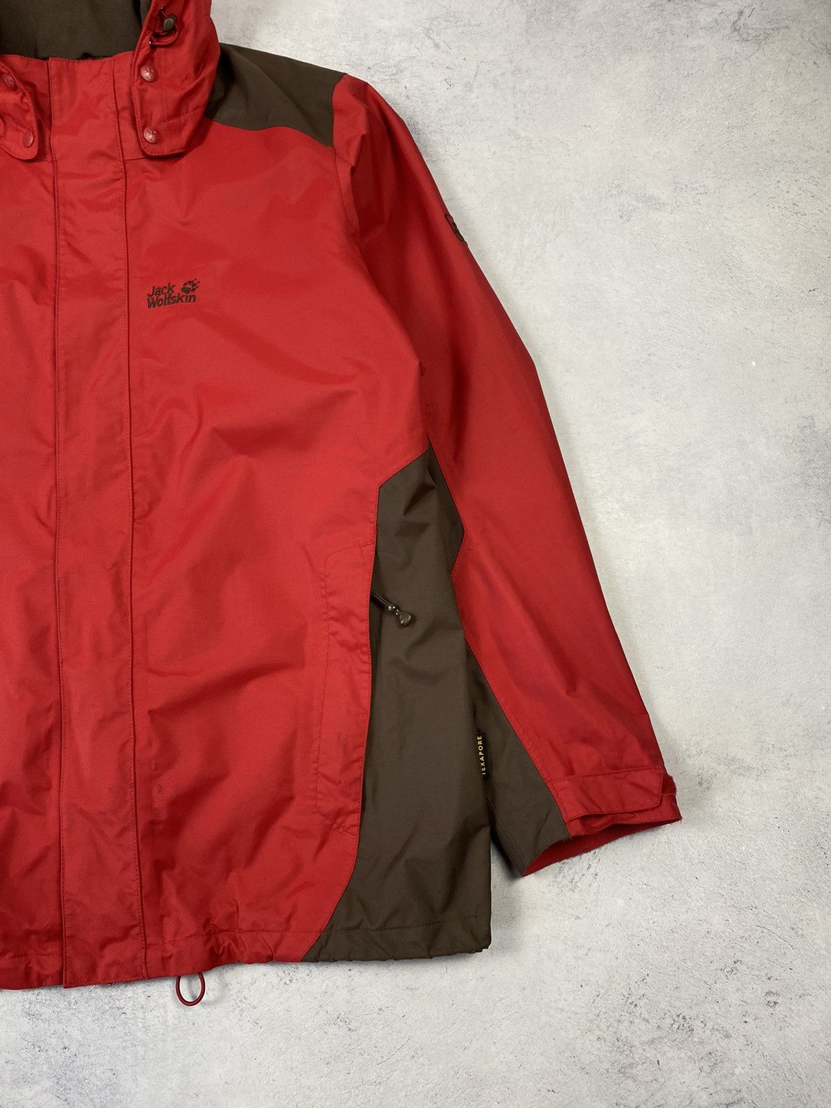 Jack Wolfskin Jack Wolfskin Texapore Outdoor Gorpcore Jacket Red Size XL Size US XL / EU 56 / 4 - 4 Thumbnail