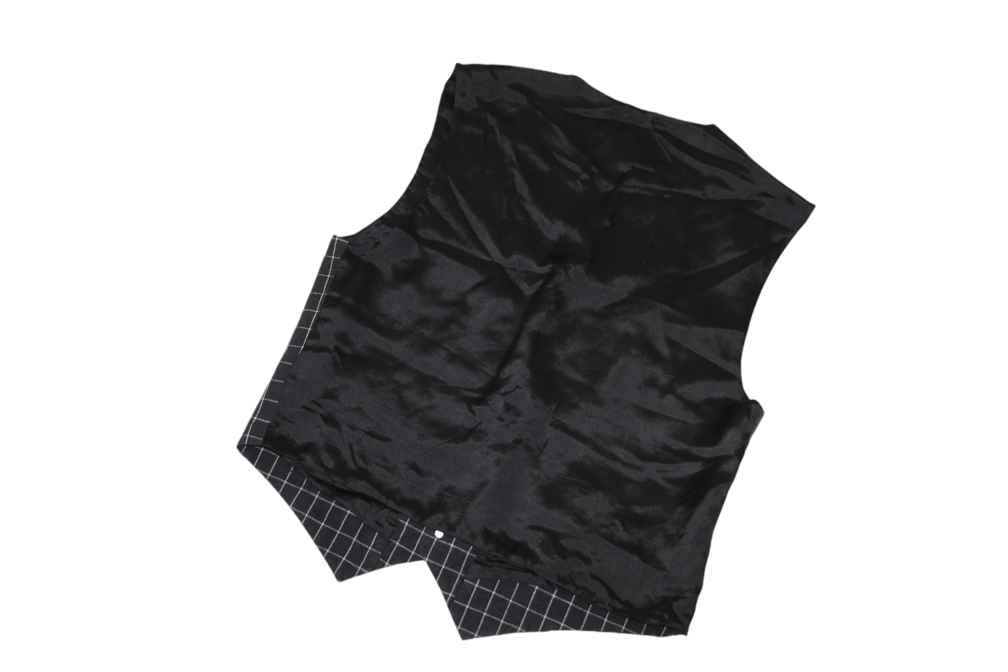 Versace Versace Jeans Couture linen cotton windowpane waistcoat Size US L / EU 52-54 / 3 - 10 Thumbnail