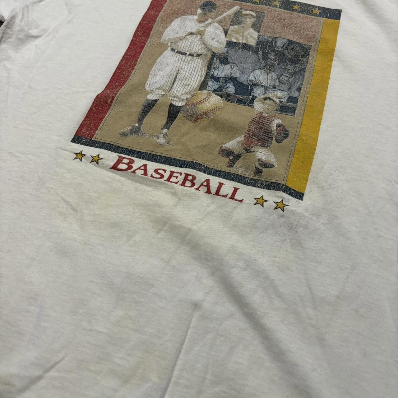 Designer Vintage Baseball T Shirt From 00s XL Size US XL / EU 56 / 4 - 4 Thumbnail