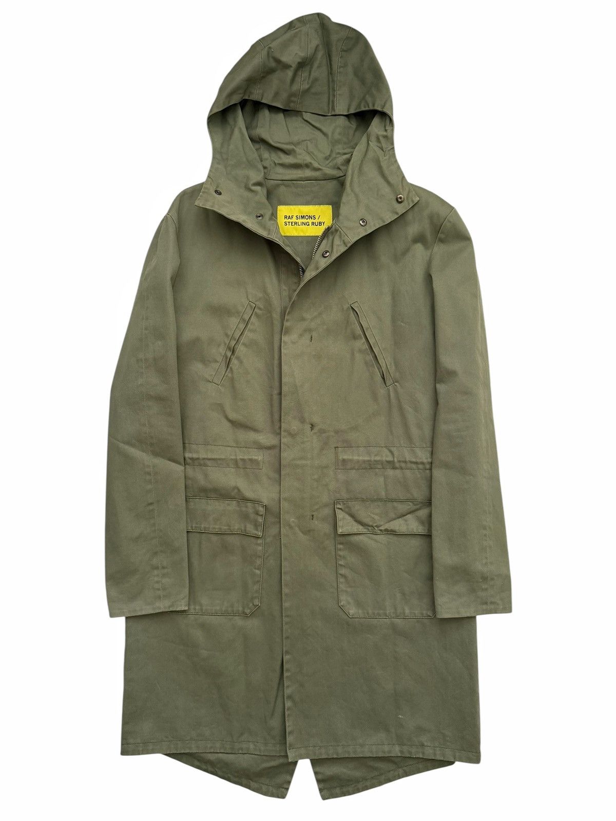 Raf Simons × Sterling Ruby GRAIL 2014 Sterling Ruby Dead Head Floral Parka Size US S / EU 44-46 / 1 - 2 Thumbnail