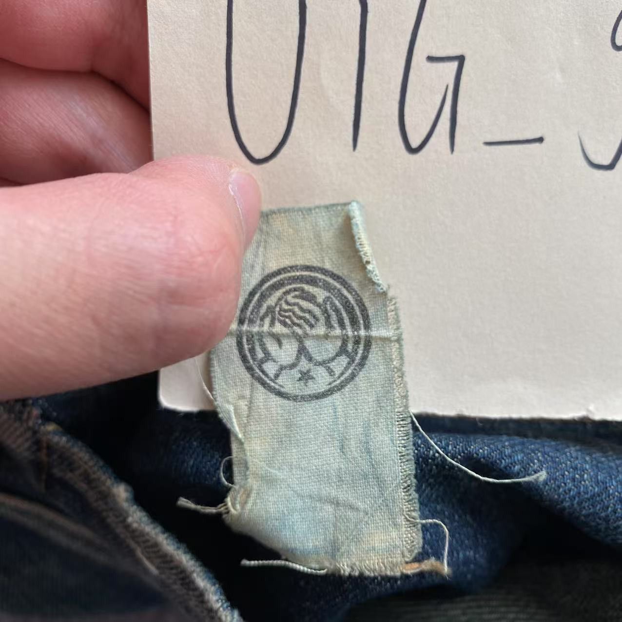 Japanese Brand *OG* Kapital Monkey Cisco Gemstone Studded Denim Jeans Size US 33 - 13 Thumbnail