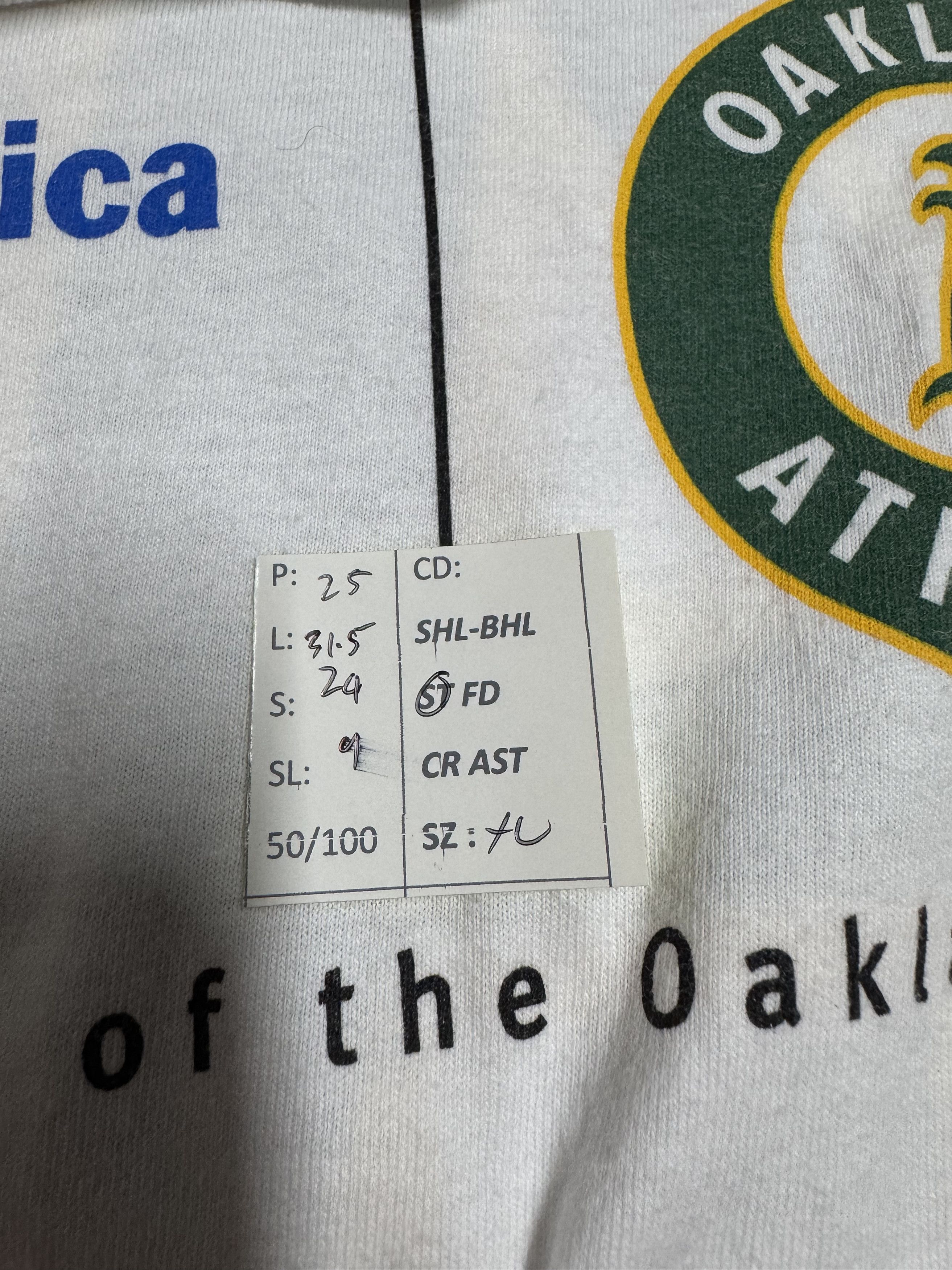 MLB VINTAGE 90'S OAKLAND ATHLETICS X BANK OF USA MLB VERY RARE Size US XL / EU 56 / 4 - 17 Thumbnail