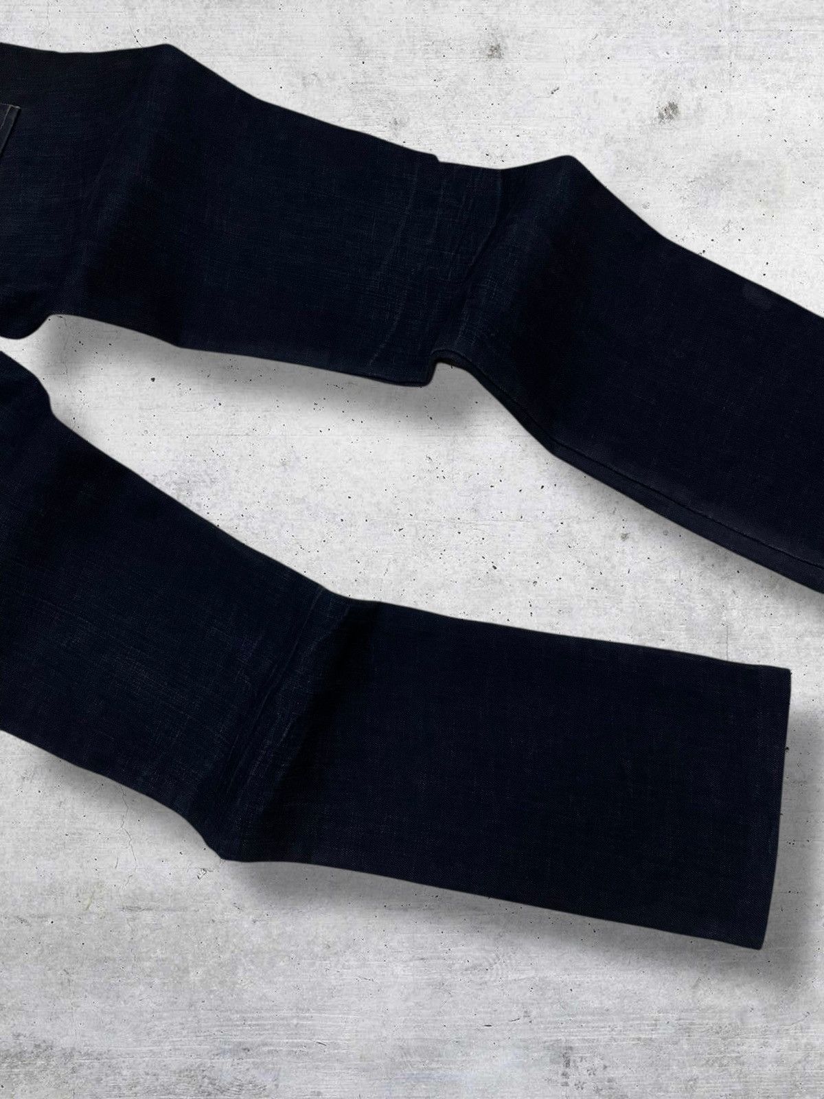 Notify VINTAGE NOTIFY CRAFTED JAPAN DESIGNER OG FLARED INDIGO DENIM Size US 28 / EU 44 - 13 Thumbnail