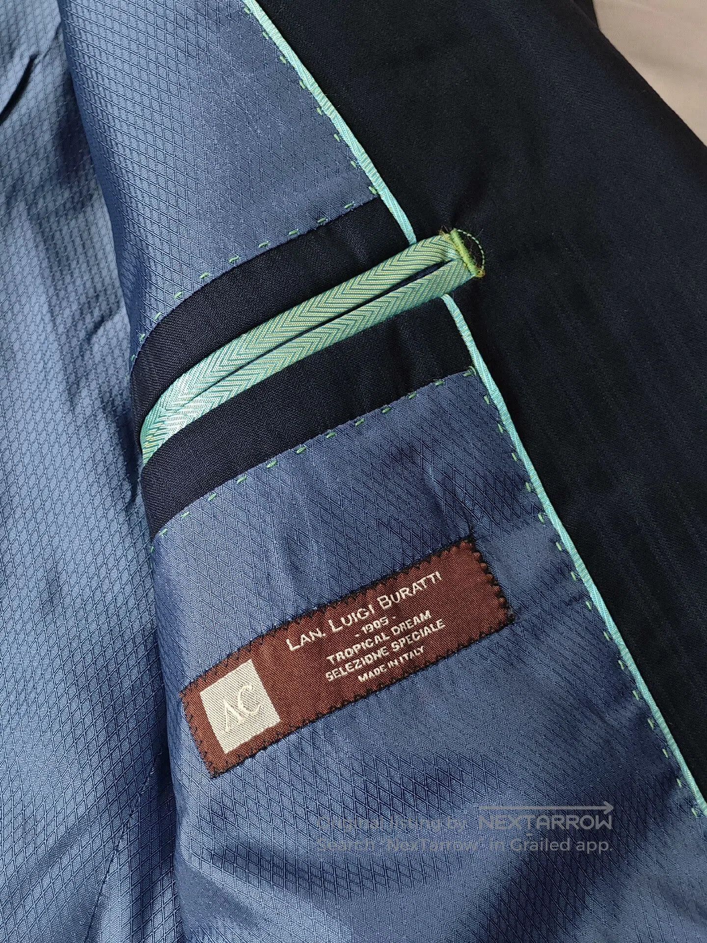 Japanese Brand Italian Wool Suit by Arturo Calle. Size US M / EU 48-50 / 2 - 5 Thumbnail