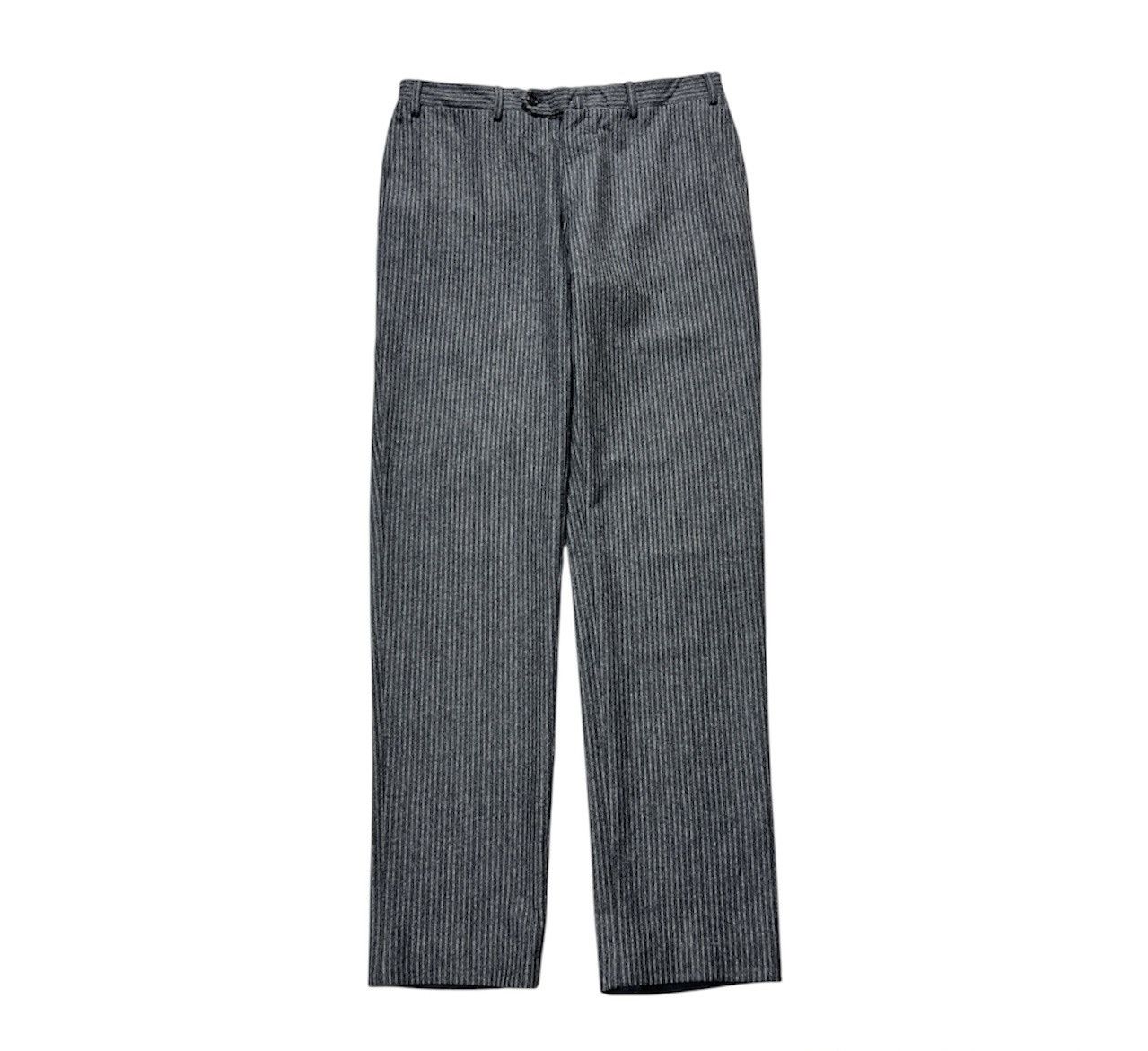 Canali Canali su misura wool cashmere striped casual regular pants Size US 32 / EU 48 - 1 Thumbnail