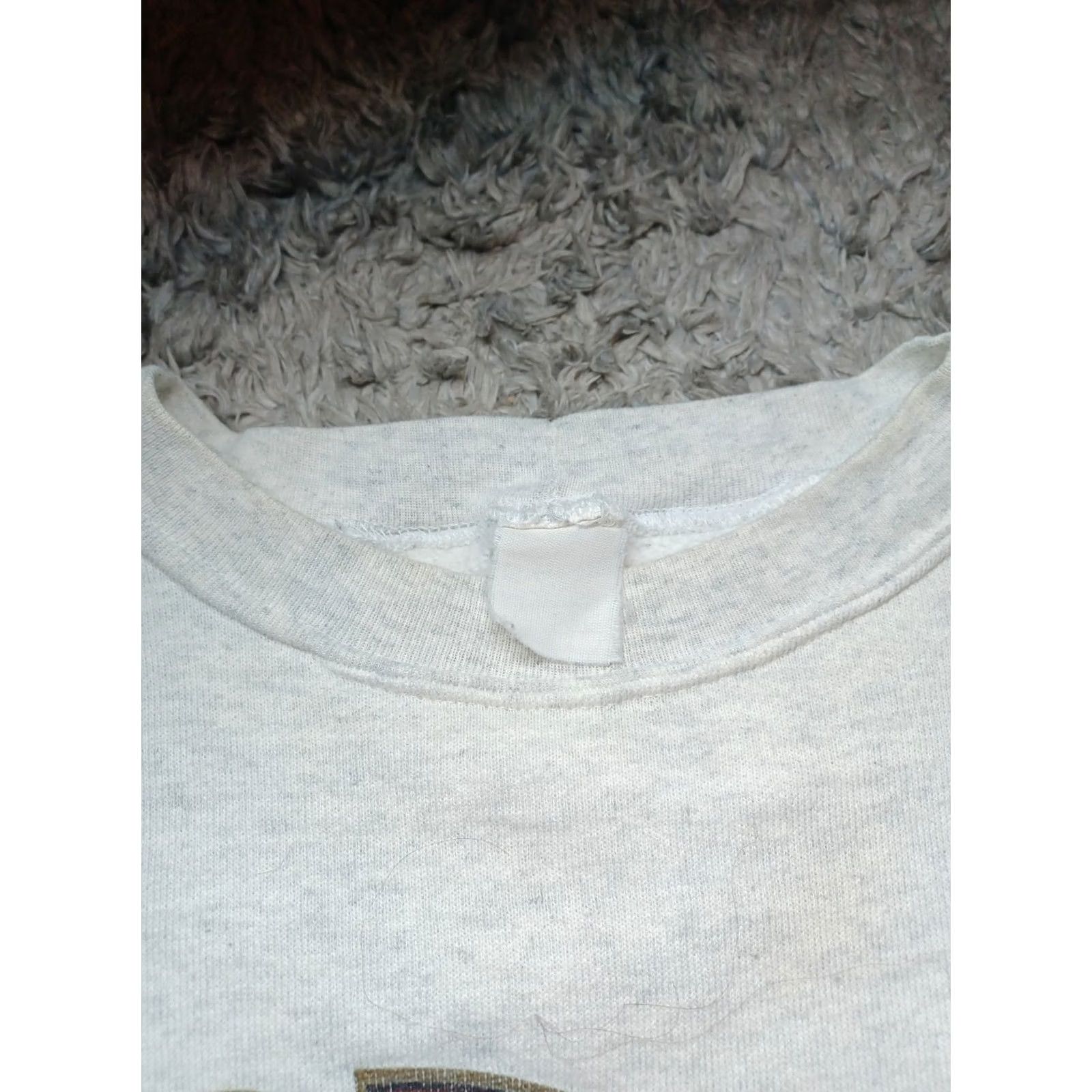 NFL VINTAGE 90s San Francisco 49ers NFL Helmet Crewneck Sweatshirt XL Gray Sweatshirt Unisex Adults Crew Neck Pullover Mens Womens Boys Girls Size US XL / EU 56 / 4 - 3 Thumbnail