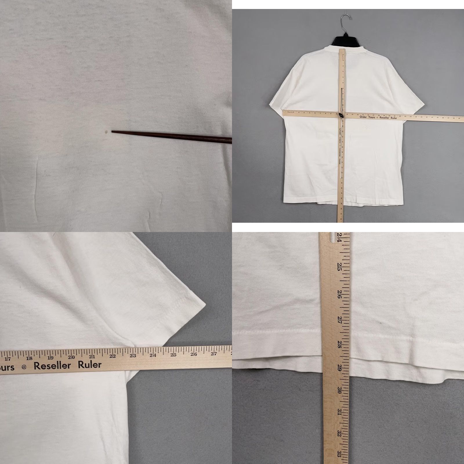 Fruit Of The Loom VINTAGE Deutschland Shirt Mens XL White Germany Flag Wunderbar Fruit of the Loom T-Shirt Size US XL / EU 56 / 4 - 9 Thumbnail