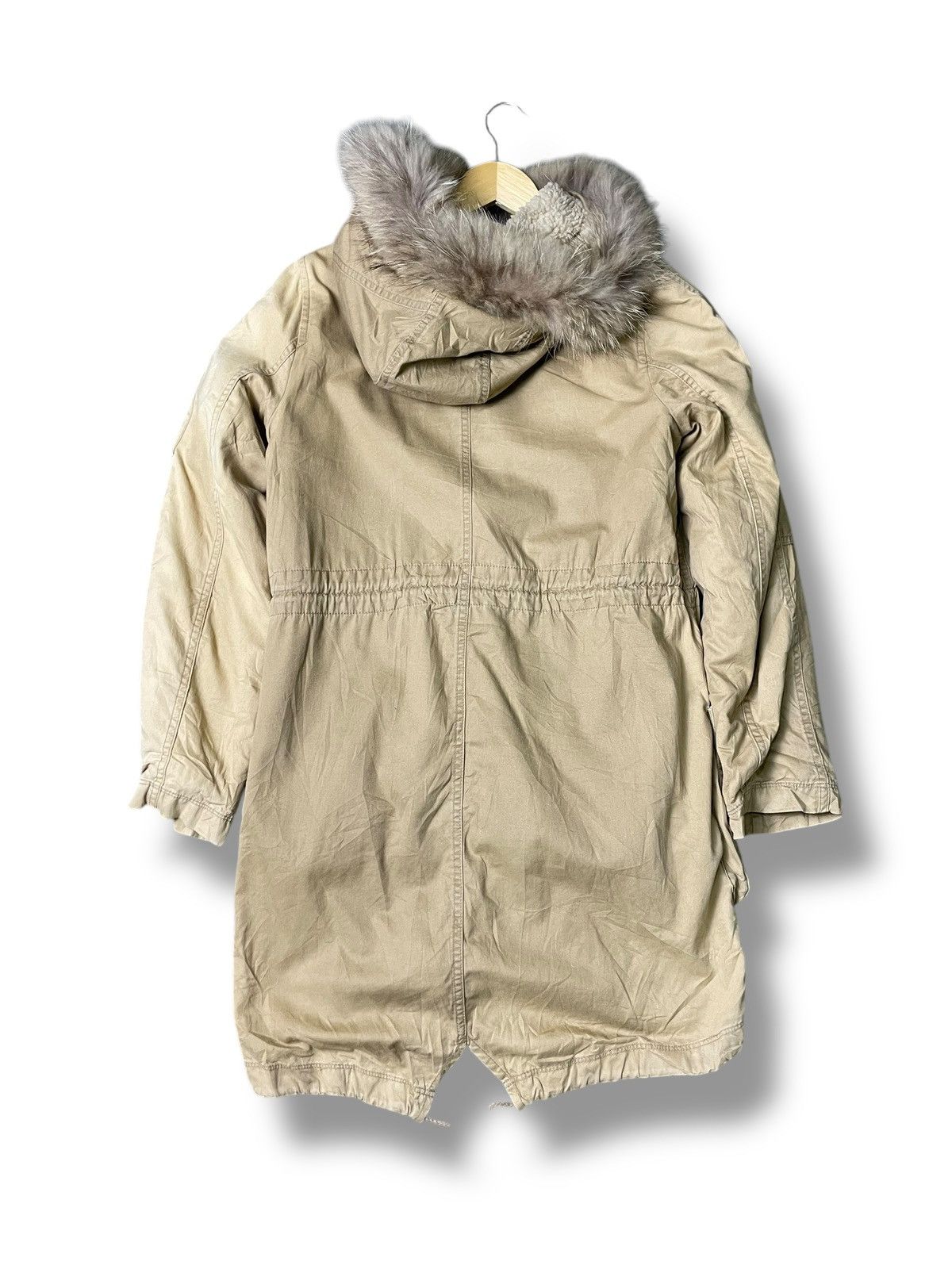 Japanese Brand × Vintage FINES Japanese Brand Faux Fur Down Jacket (79) Size US XXS / EU 40 - 9 Thumbnail