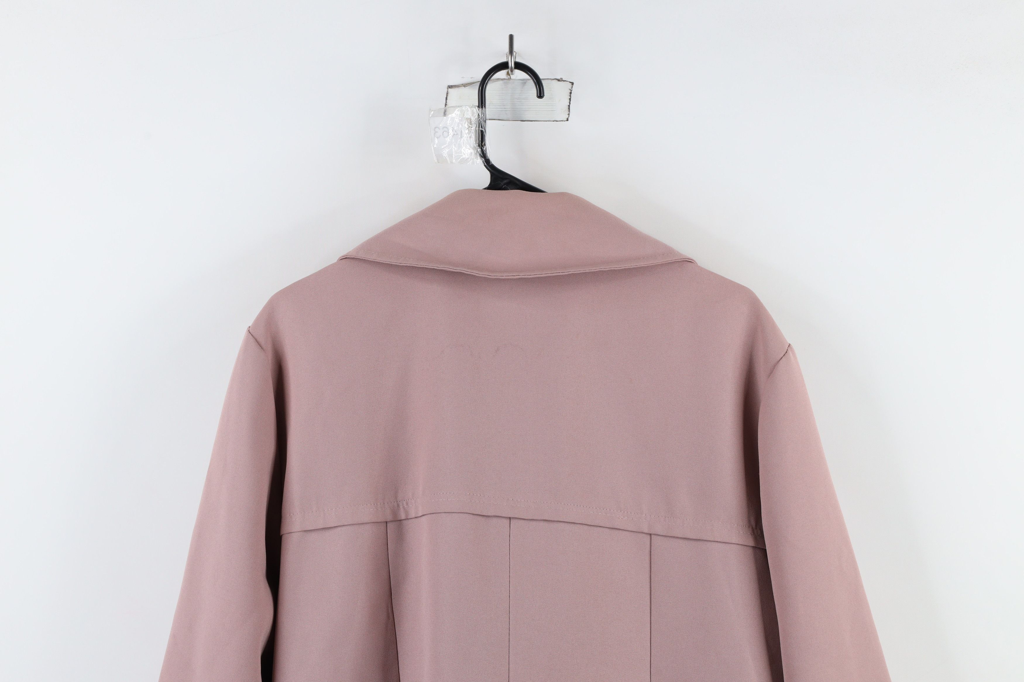 Vintage Vintage 70s Union Made Button Trench Coat Jacket Pink USA Size XL / US 12-14 / IT 48-50 - 16 Thumbnail