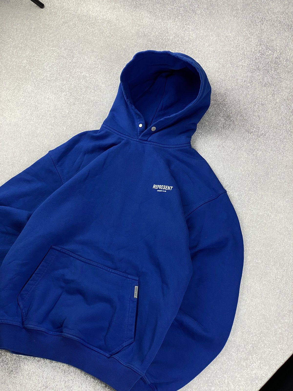 Represent Clo. Represent Owners Club Hoodie Blue Mens S/M Size US M / EU 48-50 / 2 - 9 Thumbnail