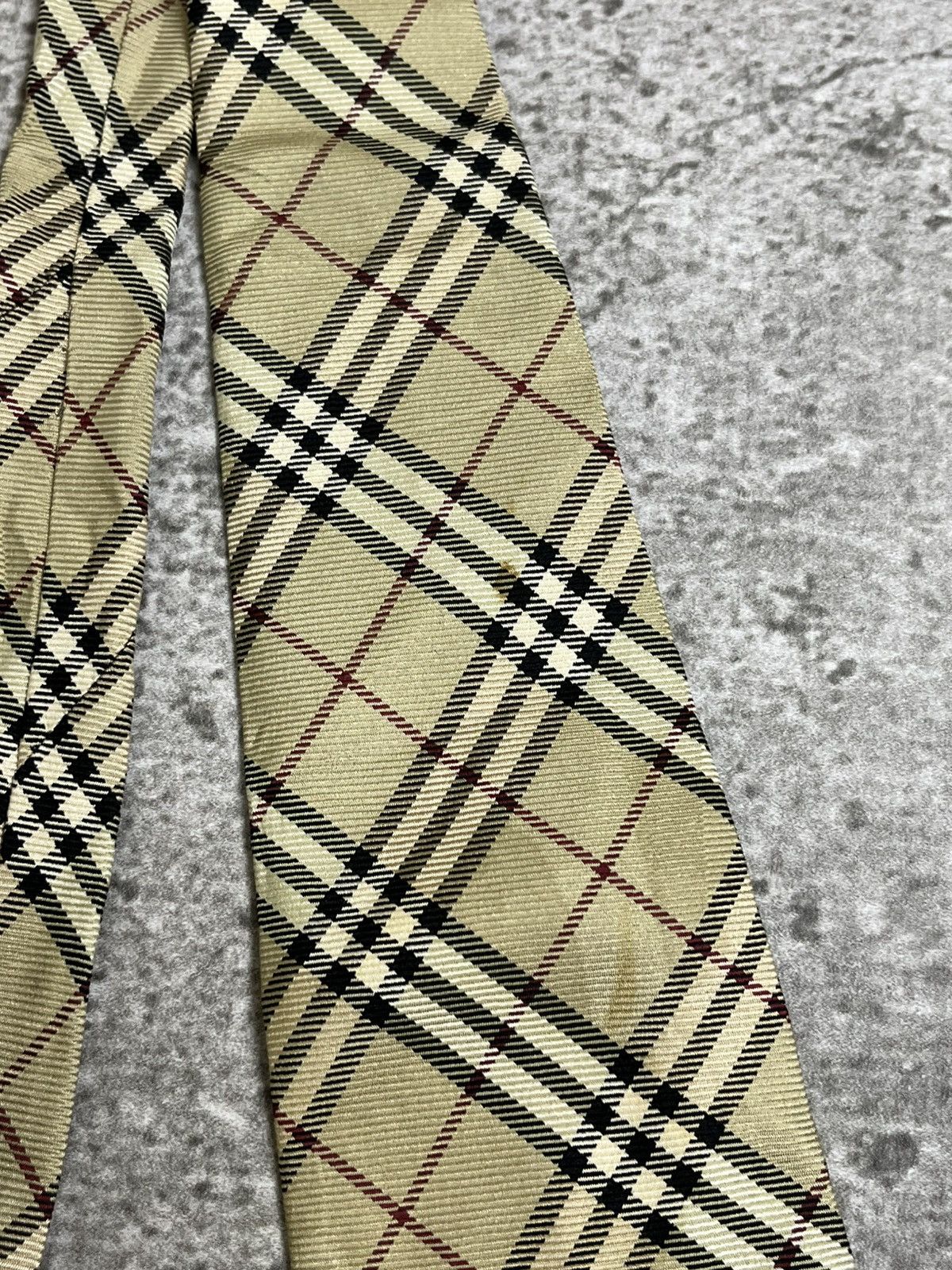 Burberry Burberry Nova Check Silk Tie Size ONE SIZE - 5 Thumbnail