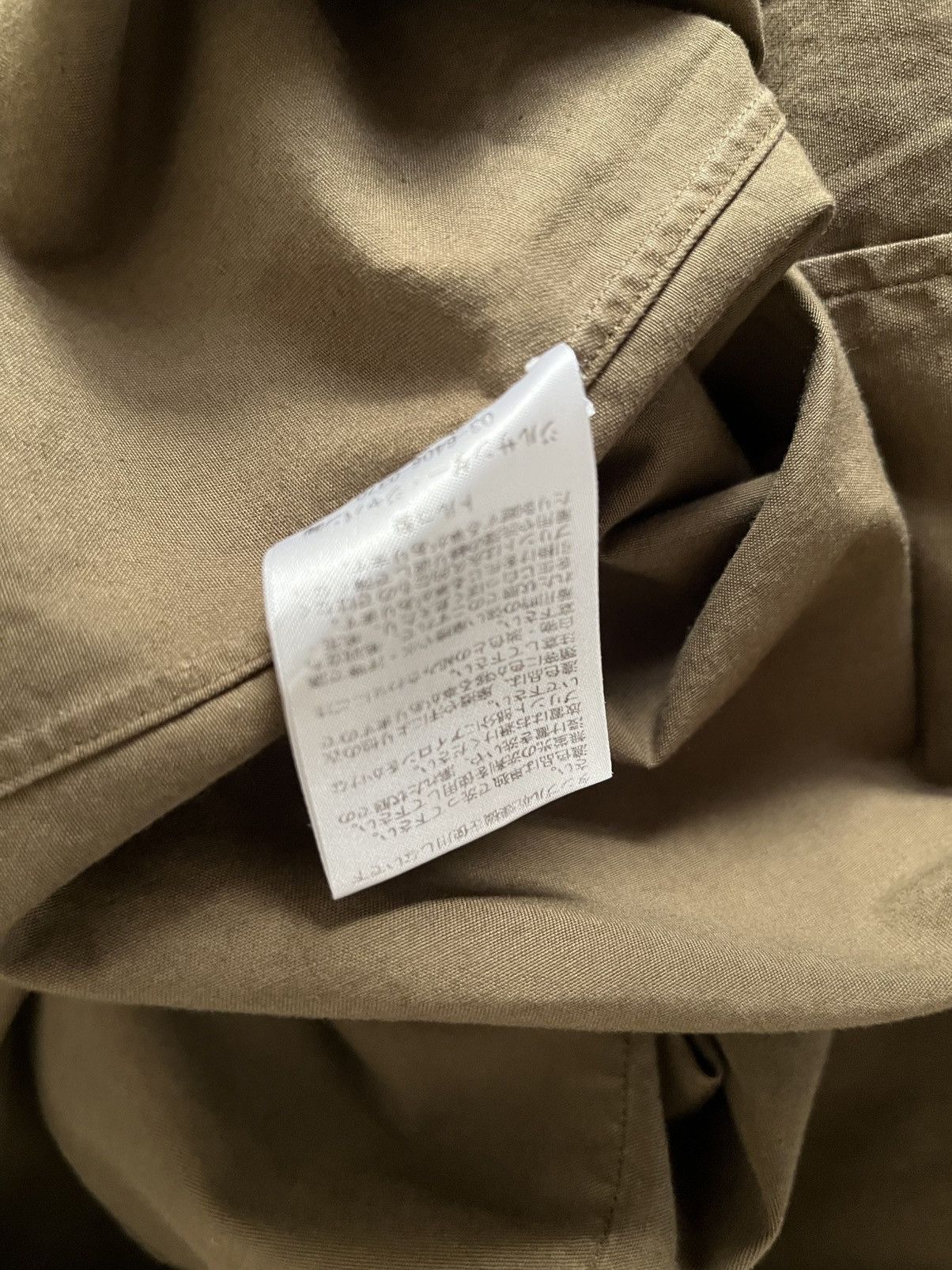 Jil Sander Jil Sander Raf Simons Era Cargo Button Down Shirt Olive Size US L / EU 52-54 / 3 - 8 Thumbnail