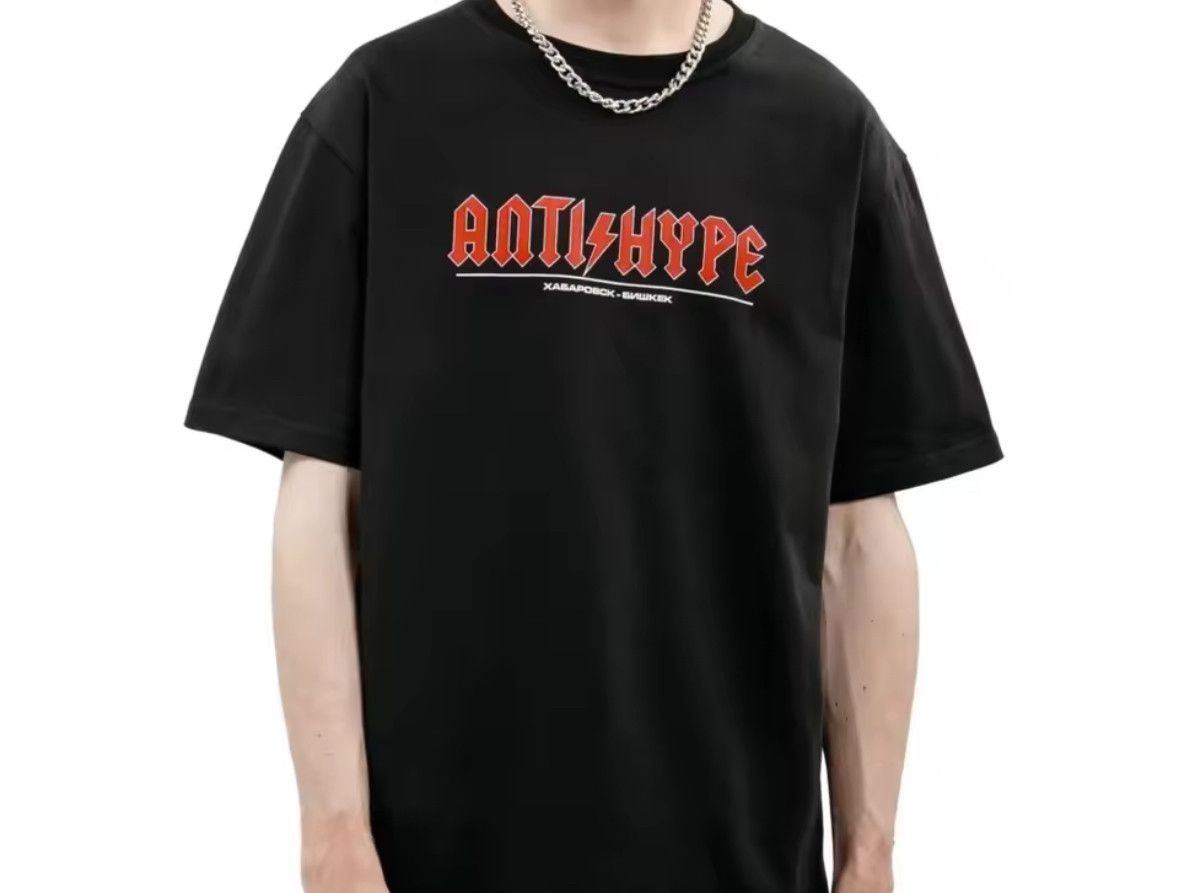 Japanese Brand Gothic 90s Streetwear Swag Letter T-Shirt Punk Graphic Tees Size US M / EU 48-50 / 2 - 2 Thumbnail