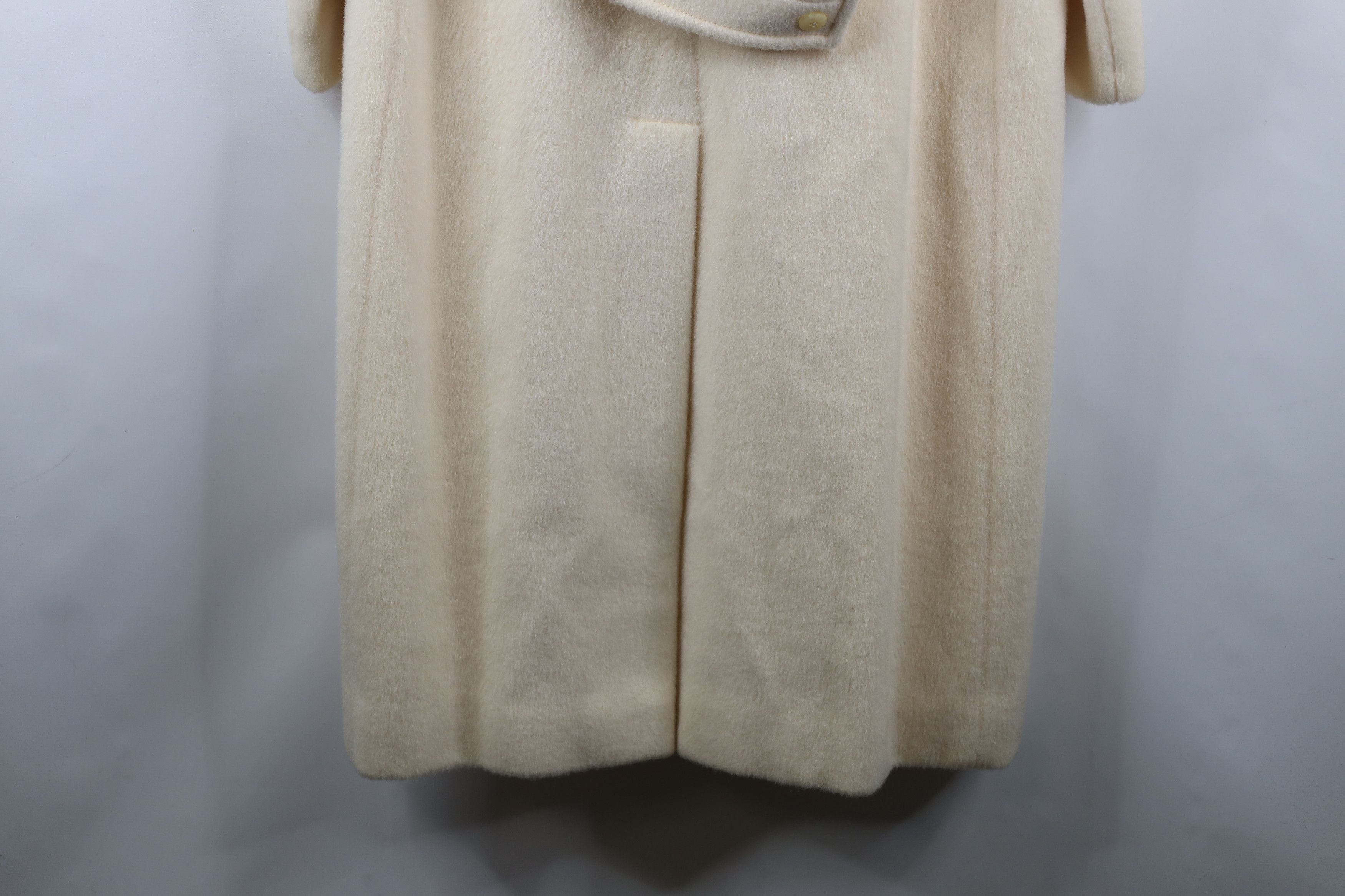 Pendleton × Vintage Vintage 70s Pendleton Wool Trench Coat Jacket Cream USA Size L / US 10 / IT 46 - 18 Thumbnail