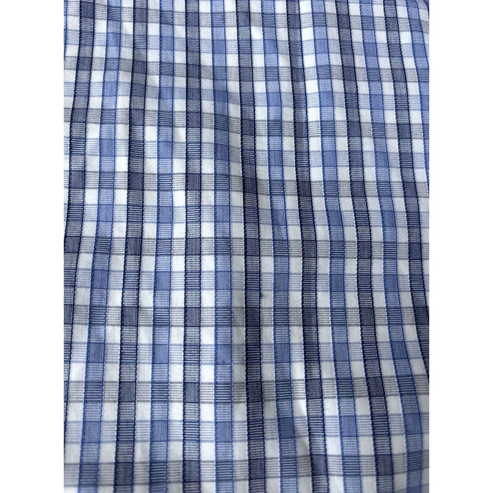 UNTUCKit UNTUCKit Button-Up Long Sleeve Shirt Men's XL Plaid Slim Fit Multicolor Button-Down Collar Casual Business Travel Size US XL / EU 56 / 4 - 7 Thumbnail