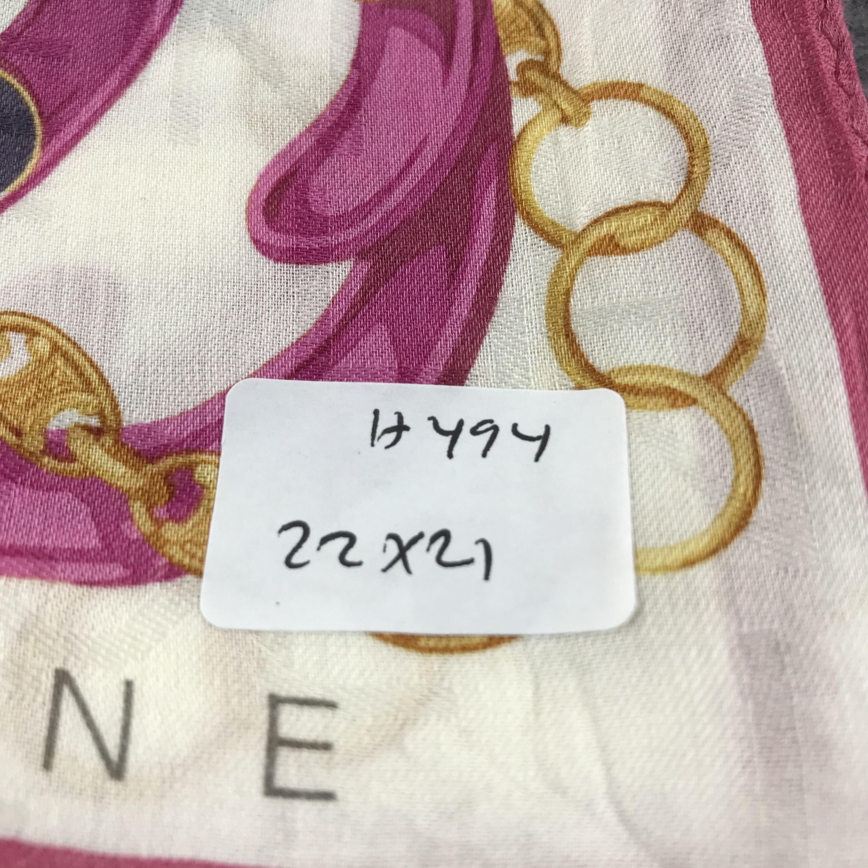 Celine Celine Handkerchief Neckerchief Bandana H494 Size ONE SIZE - 8 Thumbnail