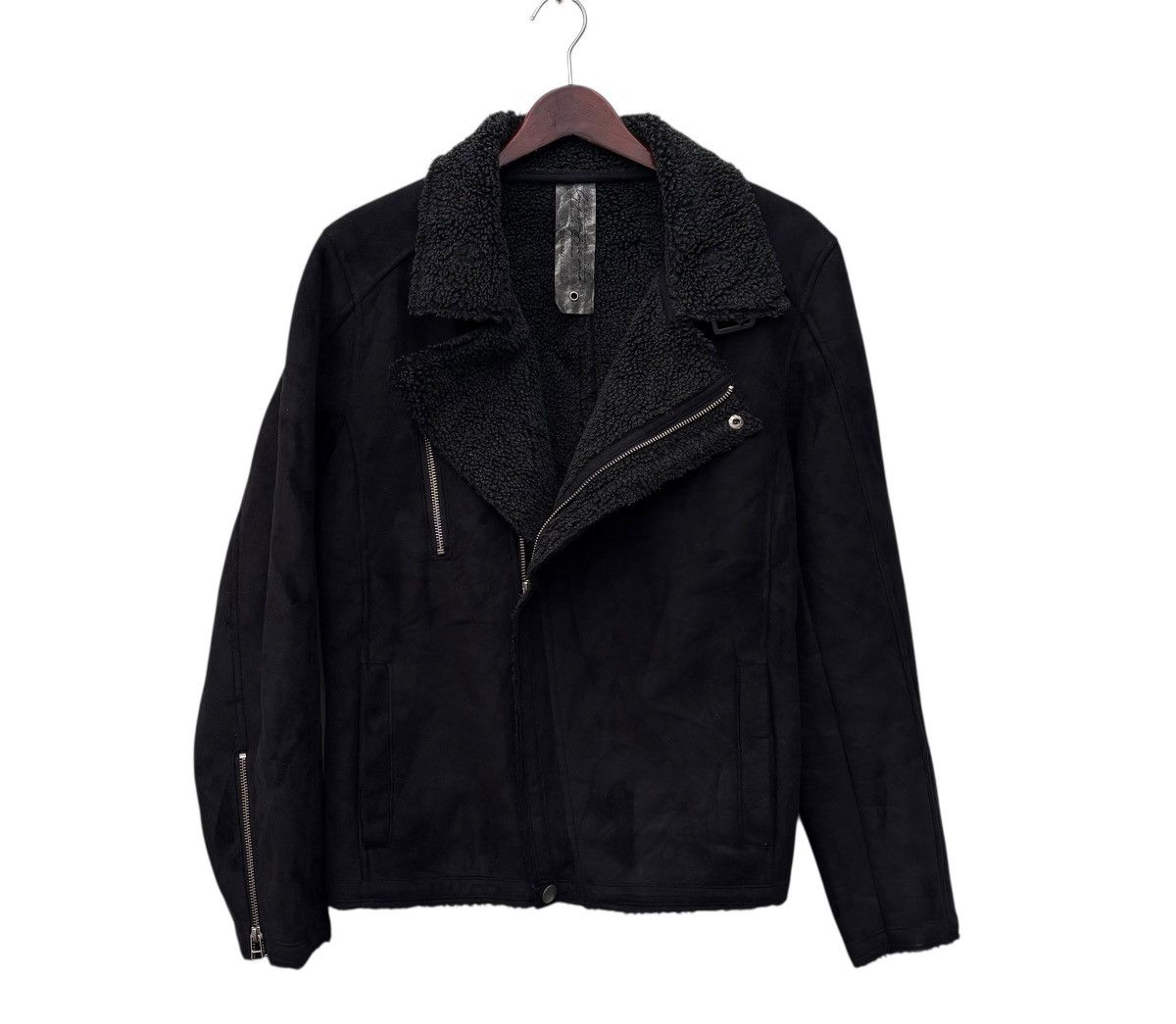 Journal Standard Journal Standard Double Collar Sherpa Lining Biker Jacket Size US S / EU 44-46 / 1 - 1 Thumbnail