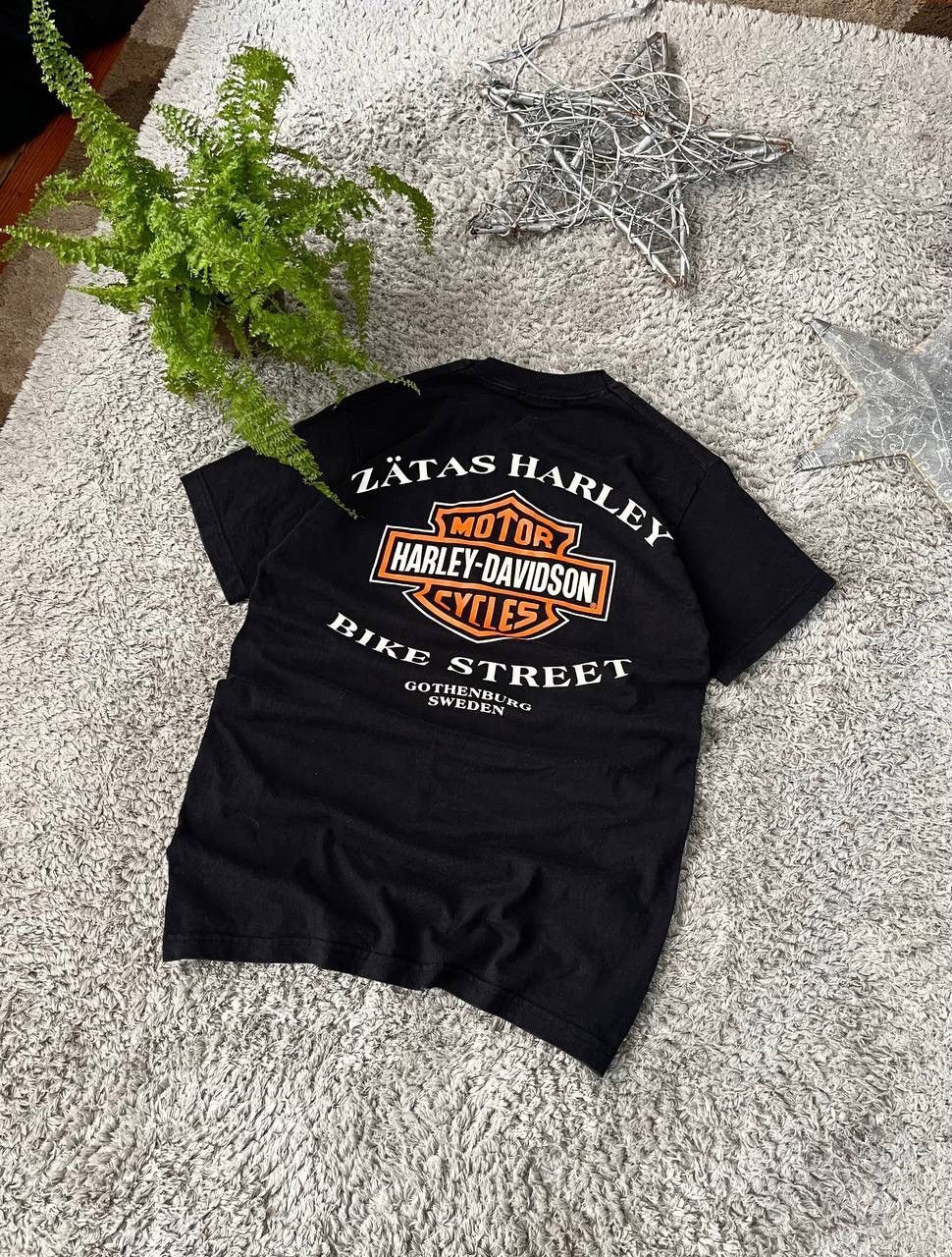 Harley Davidson × Vintage 90s Harley-Davidson T-Shirt Streetwear Vintage Big Logo Rare Size US S / EU 44-46 / 1 - 2 Thumbnail