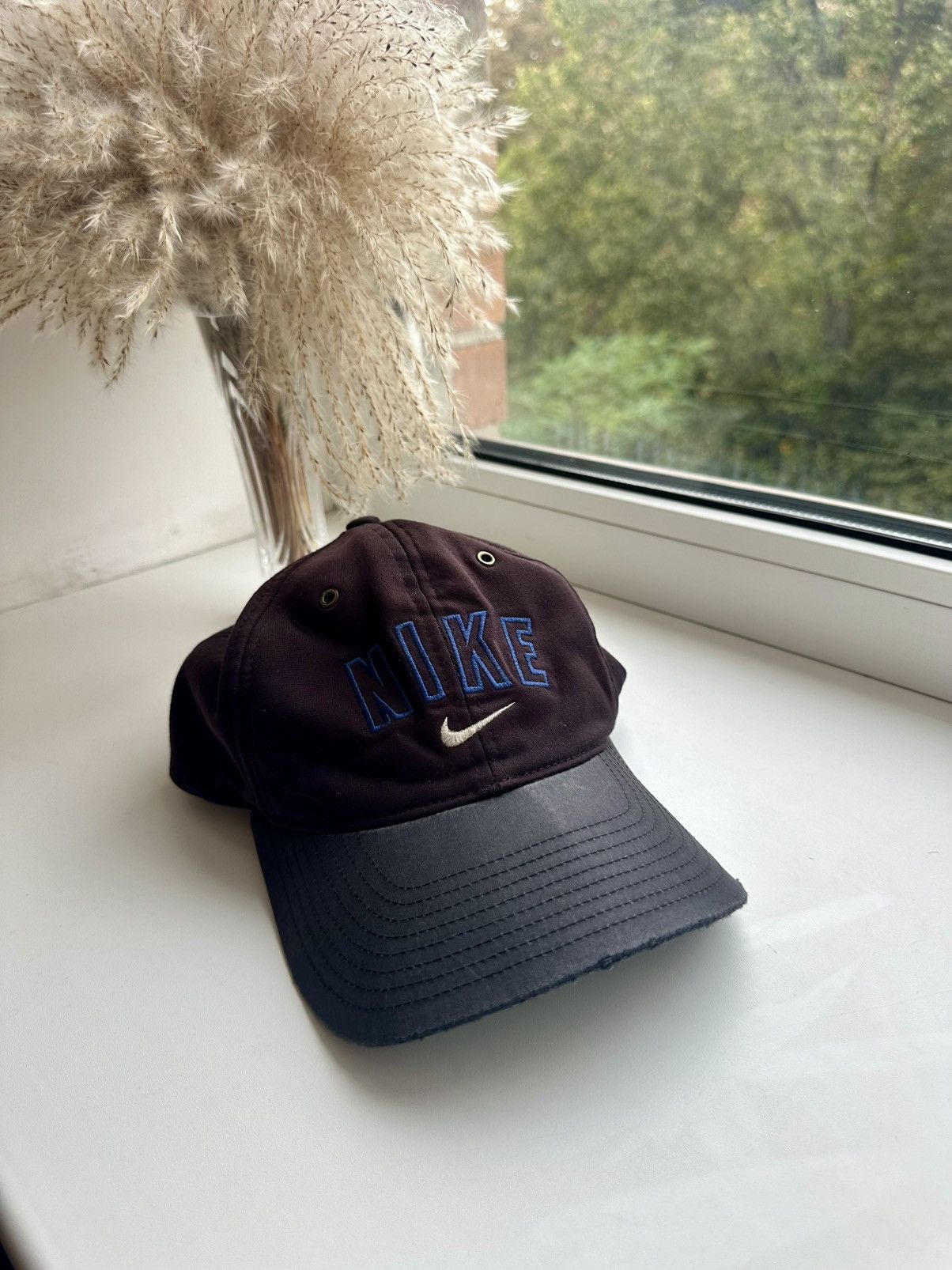 Nike Vintage Nike Cap Big Logo Size ONE SIZE - 5 Thumbnail