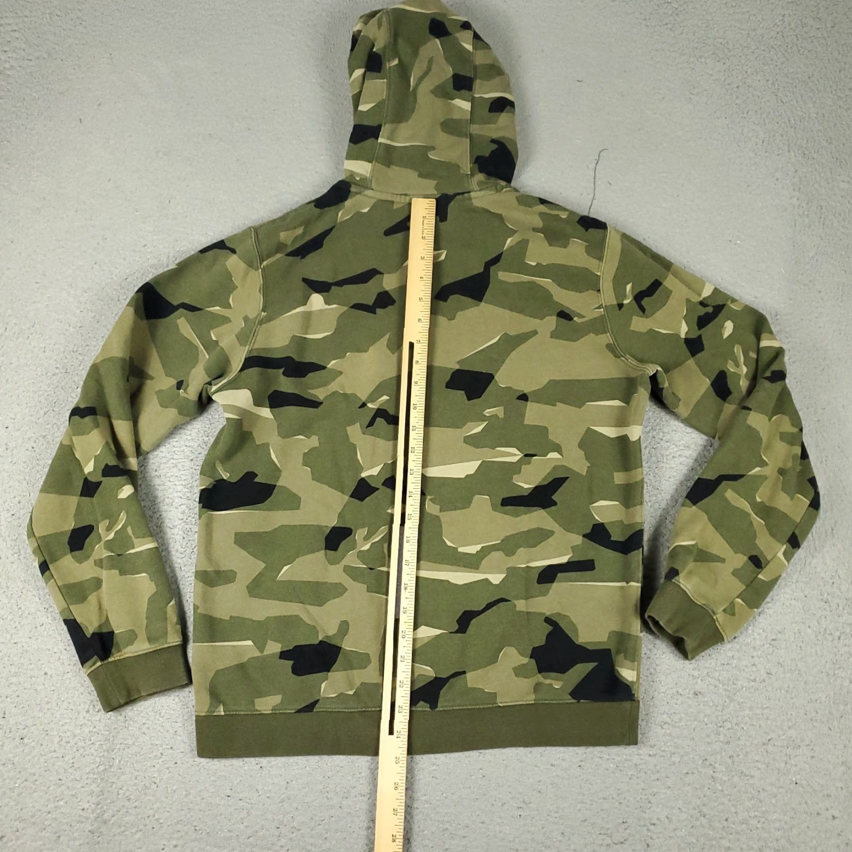 Nike Nike Hoodie Mens M Green Camouflage Pullover Sweatshirt Zipless Mock Neck All Seasons Pockets Logo Classic Outdoors Mens Size US M / EU 48-50 / 2 - 6 Thumbnail