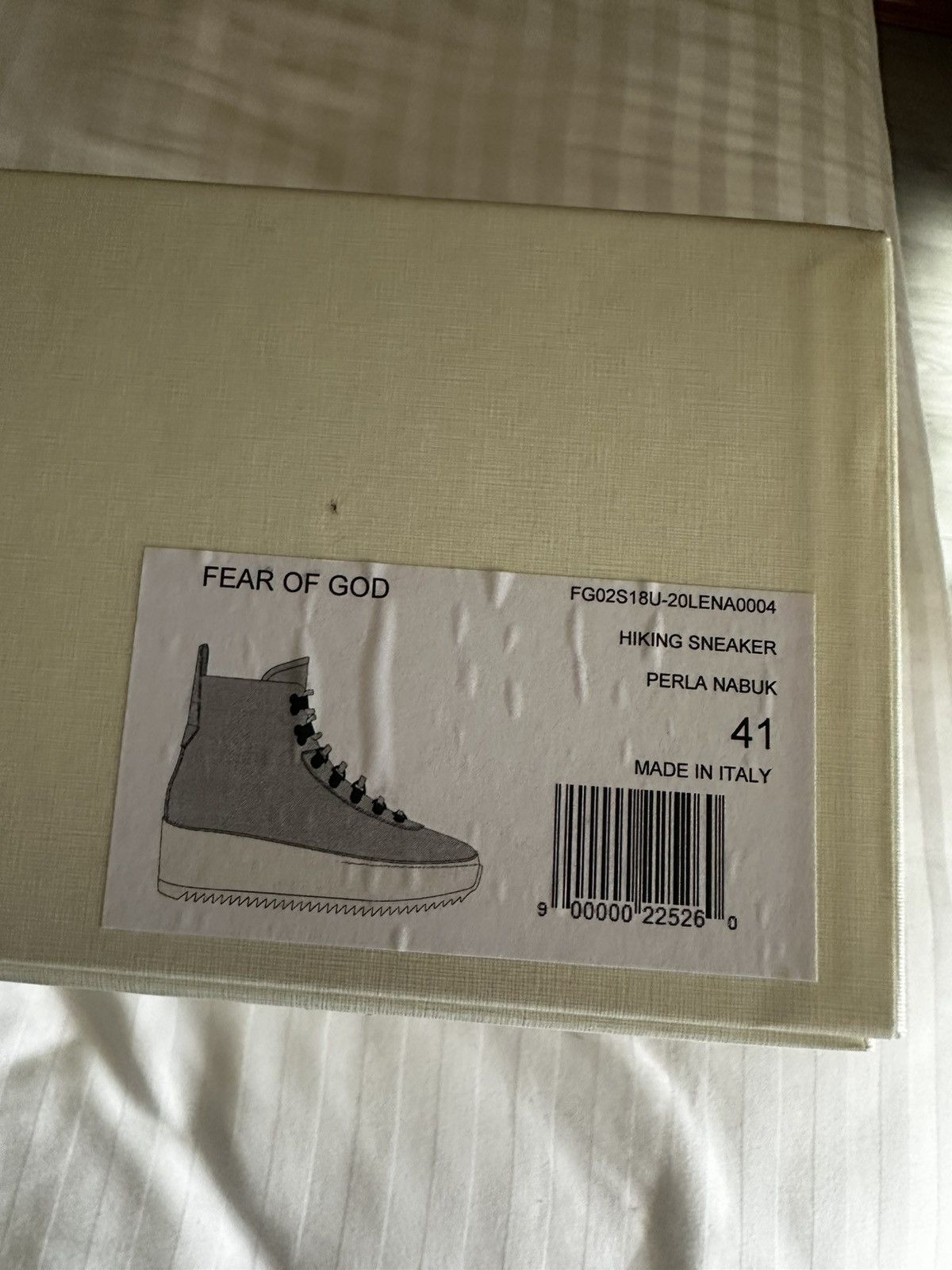 Fear of God 5th collection hiker sneaker Size US 9.5 / EU 42-43 - 3 Thumbnail