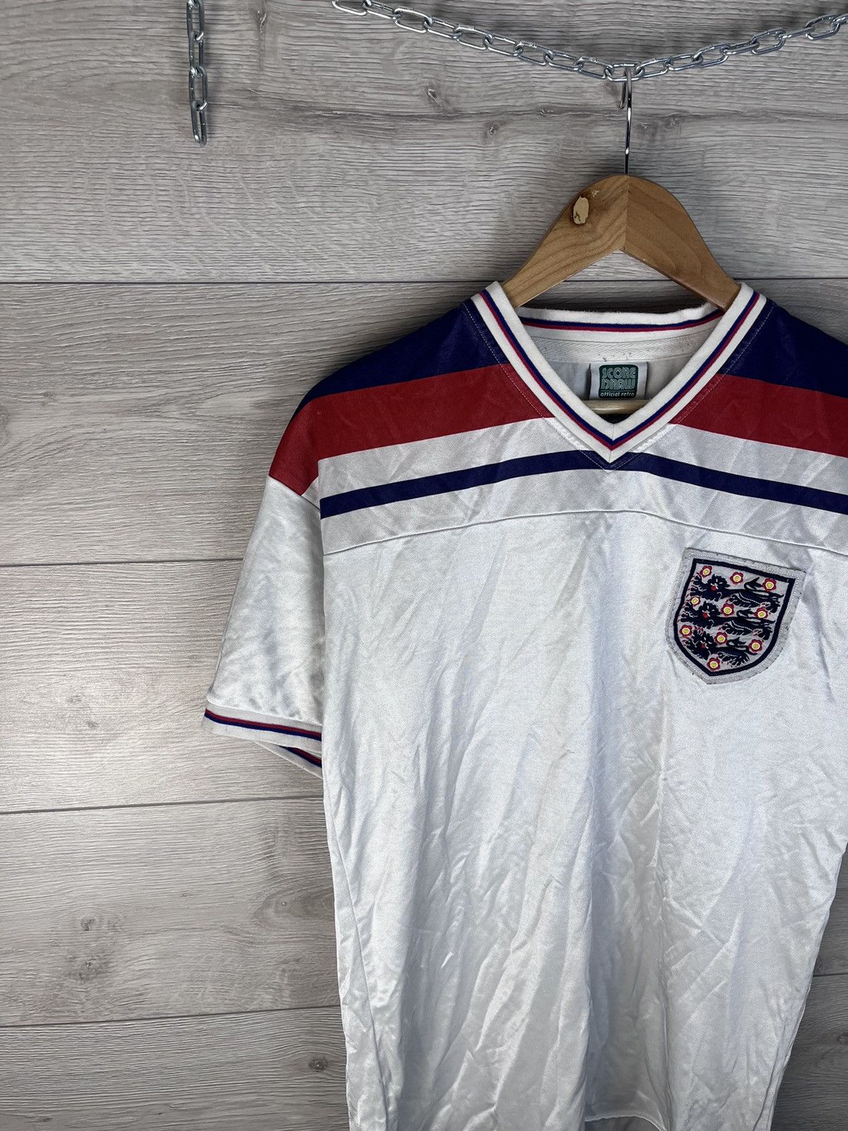 Other Mens soccer jersey Socer Drawe England size M Size US M / EU 48-50 / 2 - 2 Thumbnail