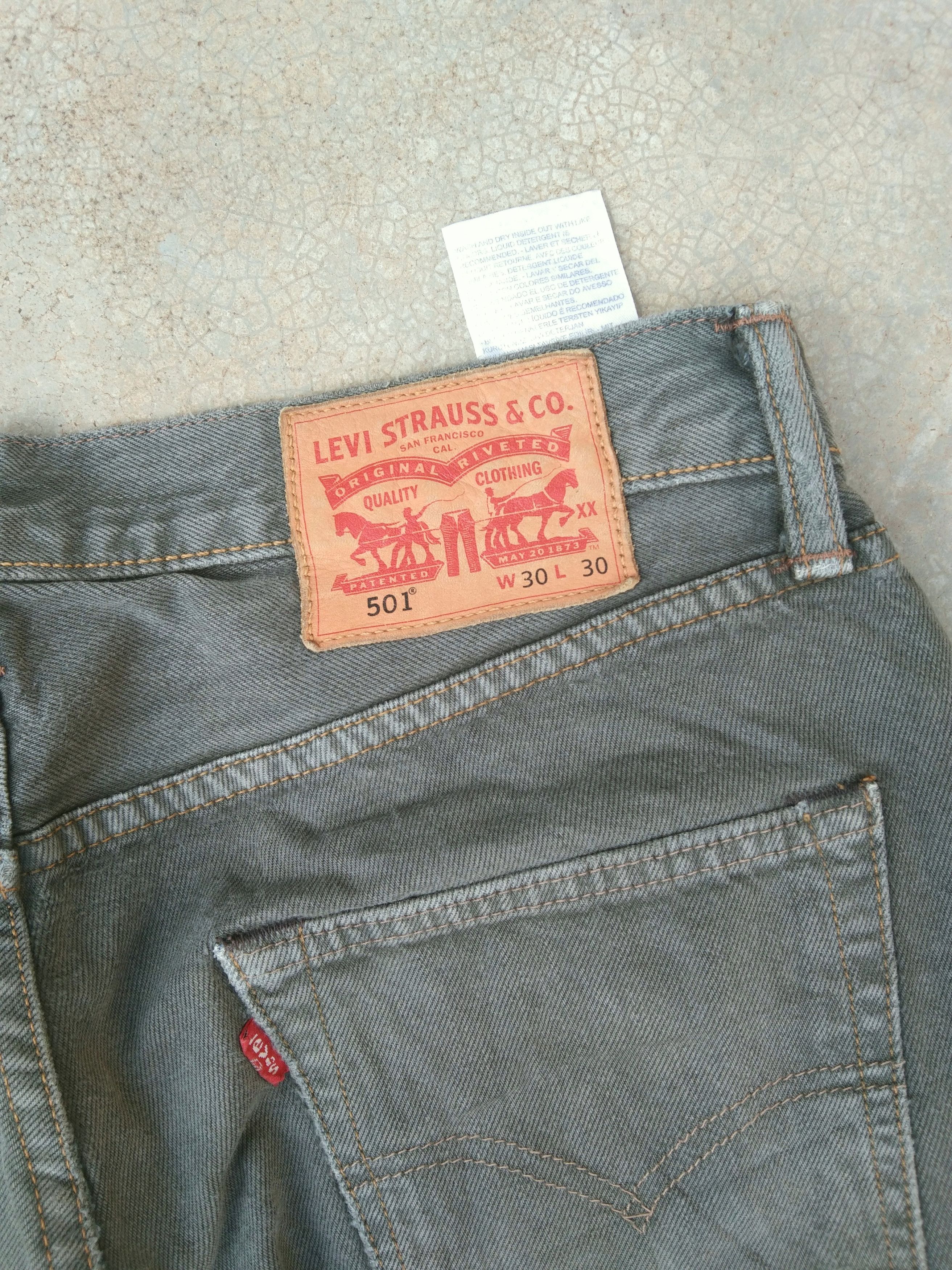 Levi's × Vintage Vintage Levis 501 Distressed Jeans 30x29 Size US 30 / EU 46 - 4 Thumbnail