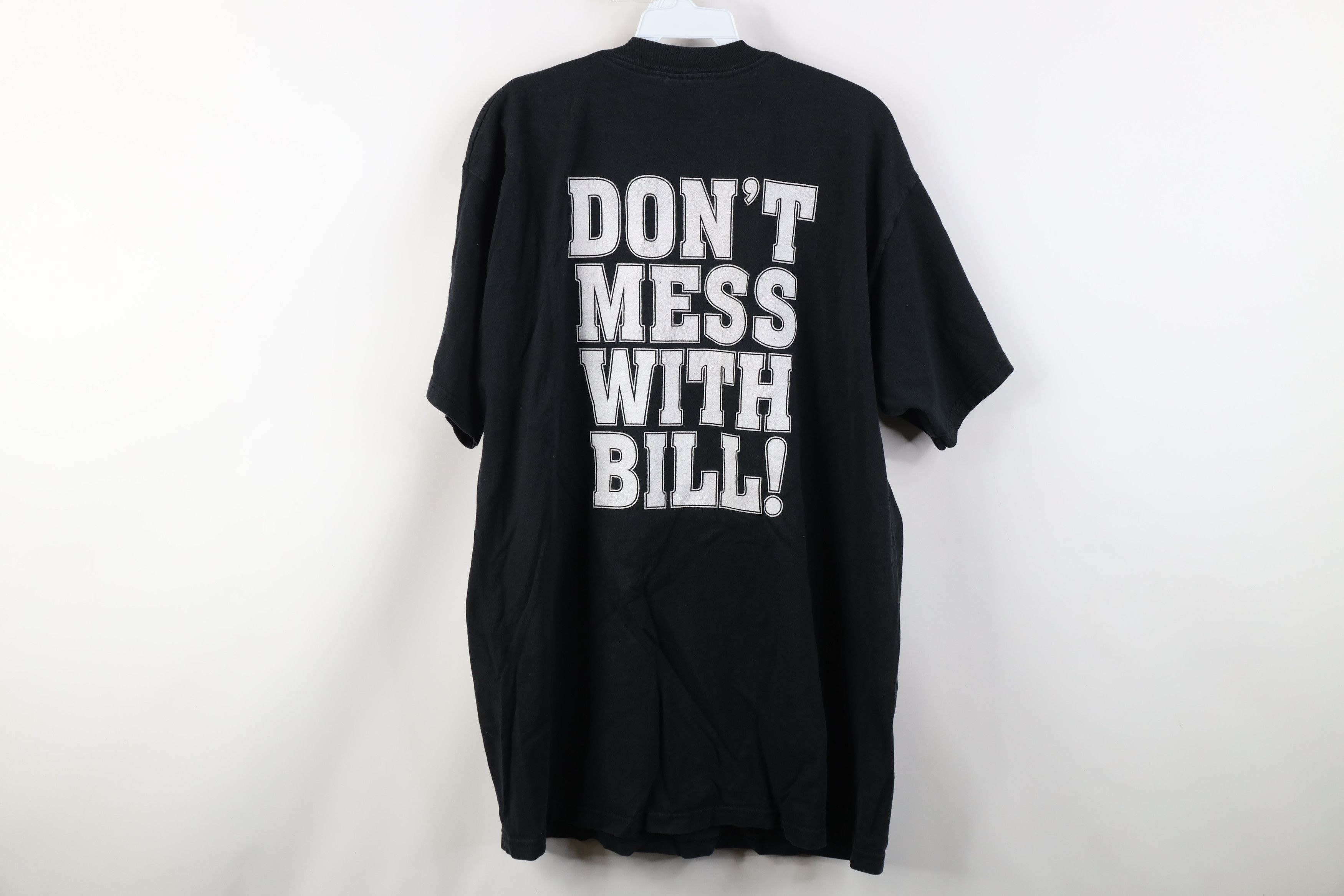 Vintage Vintage 90s Don't Mess With Bill Clinton President T-Shirt Size US XL / EU 56 / 4 - 13 Thumbnail