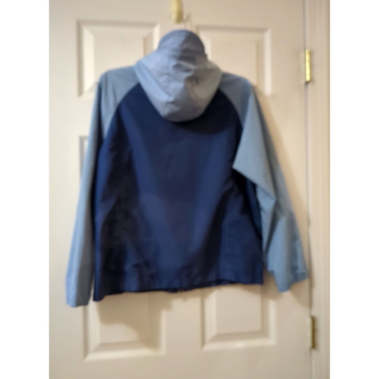 Nike Nike Windbreaker Hoodie Jacket Women's S Blue Zip Activewear windbreaker, Nike, Women, Size S Size S / US 4 / IT 40 - 4 Thumbnail