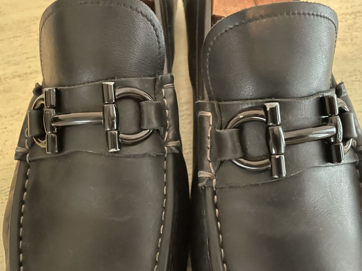 Salvatore Ferragamo Parigi Gancini Leather Drivers Size US 12 / EU 45 - 5 Thumbnail