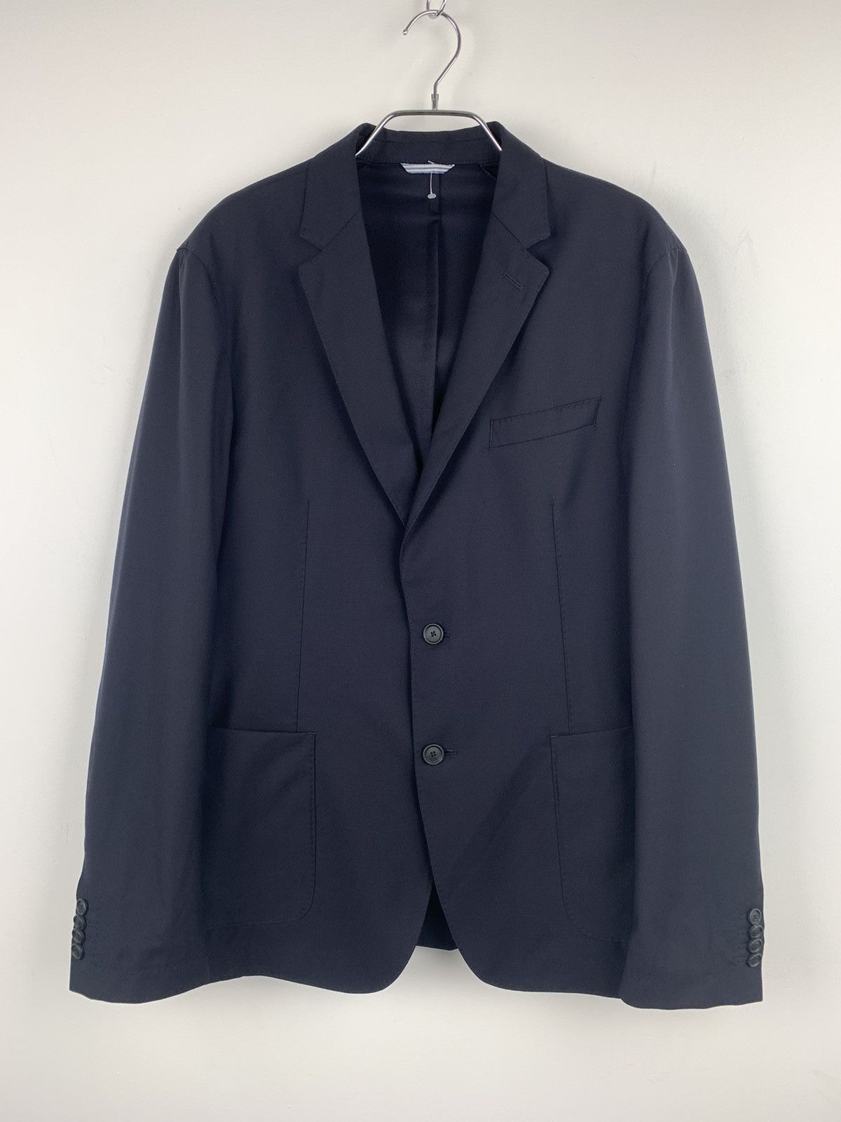 Designer × Hugo Boss Hugo Boss Wool Blazer 50 Size Size 40R - 1 Thumbnail