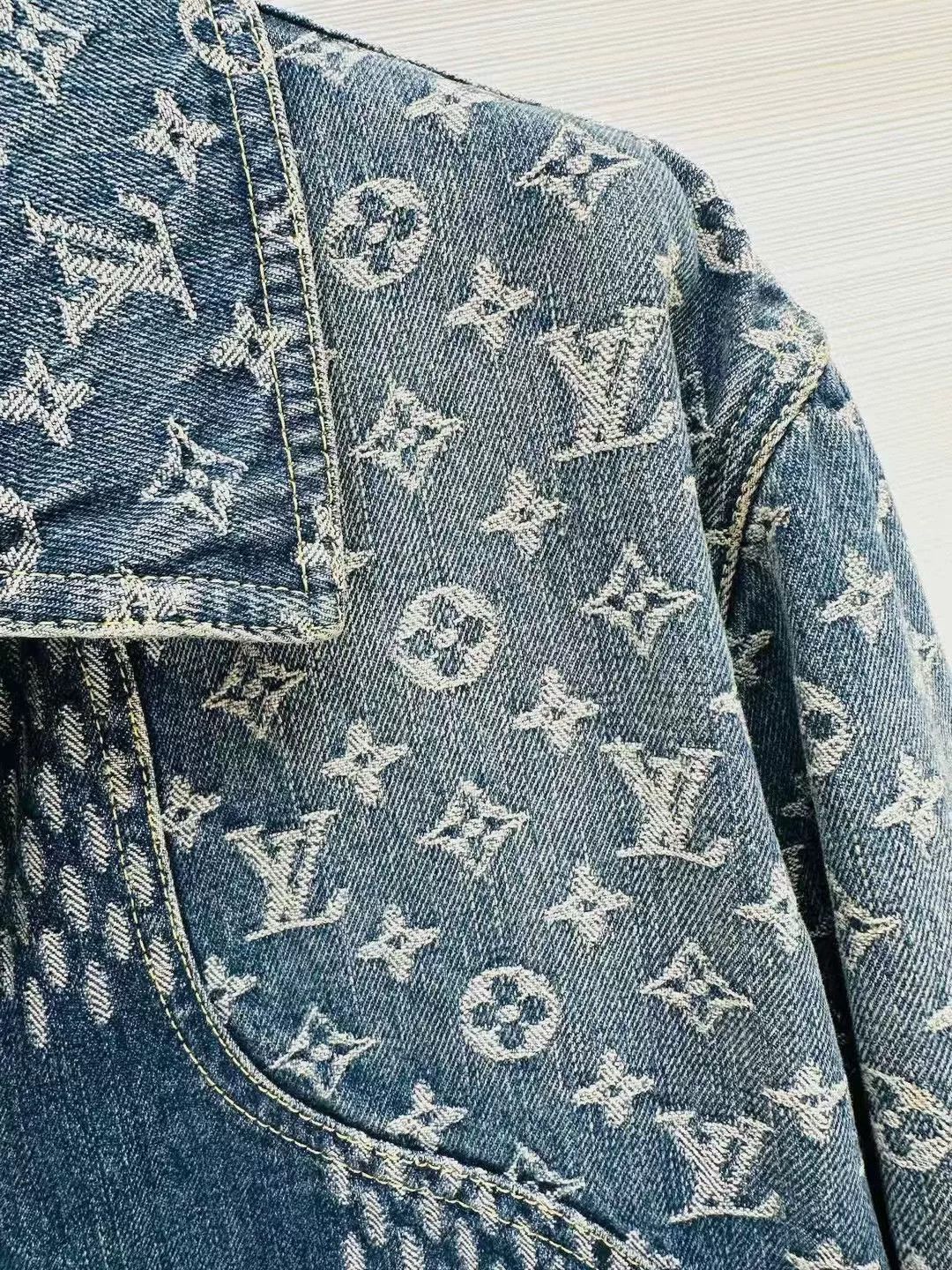 Louis Vuitton Louis Vuitton x Nigo Damier Giant Denim Jacket Size US M / EU 48-50 / 2 - 3 Thumbnail