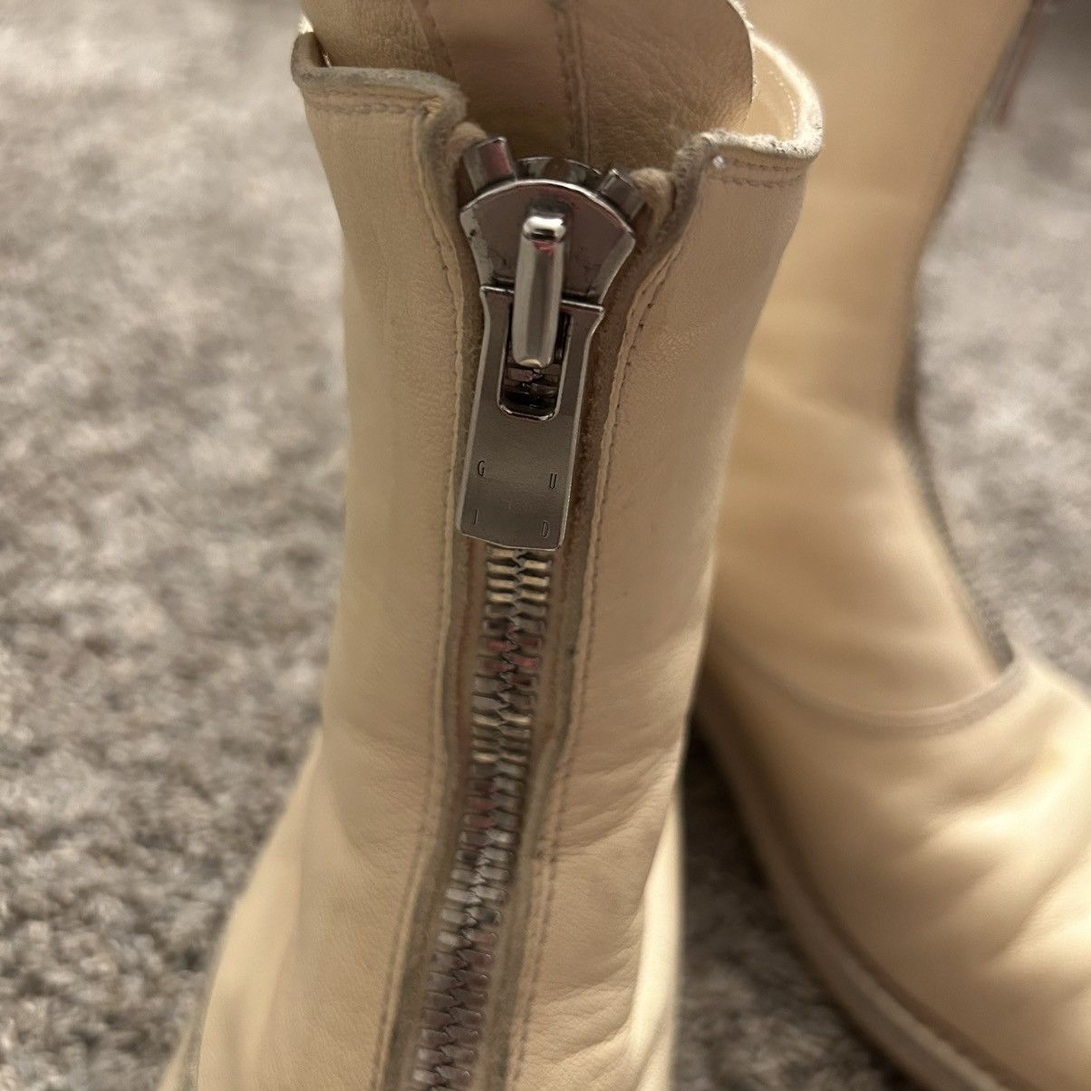 Designer × Guidi × Vintage Guidi 210 White/Tan Size US 7 / EU 40 - 5 Thumbnail
