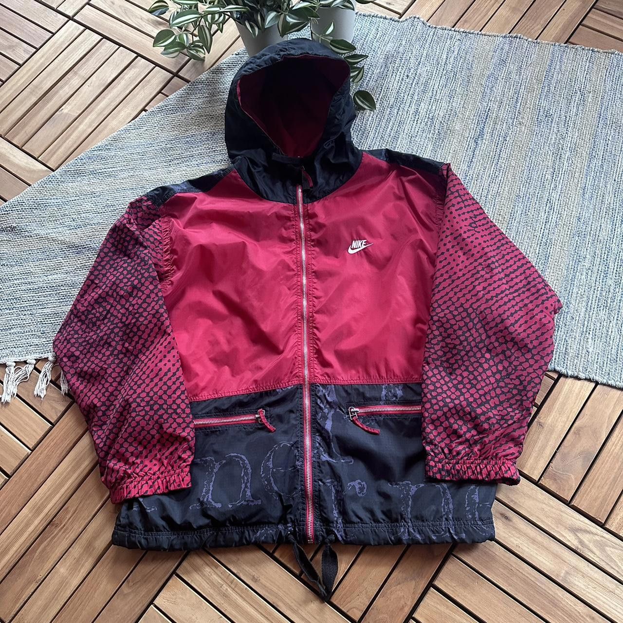 Nike Vintage 90s Nike Just Do It Nylon Track Jacket Size US M / EU 48-50 / 2 - 1 Thumbnail